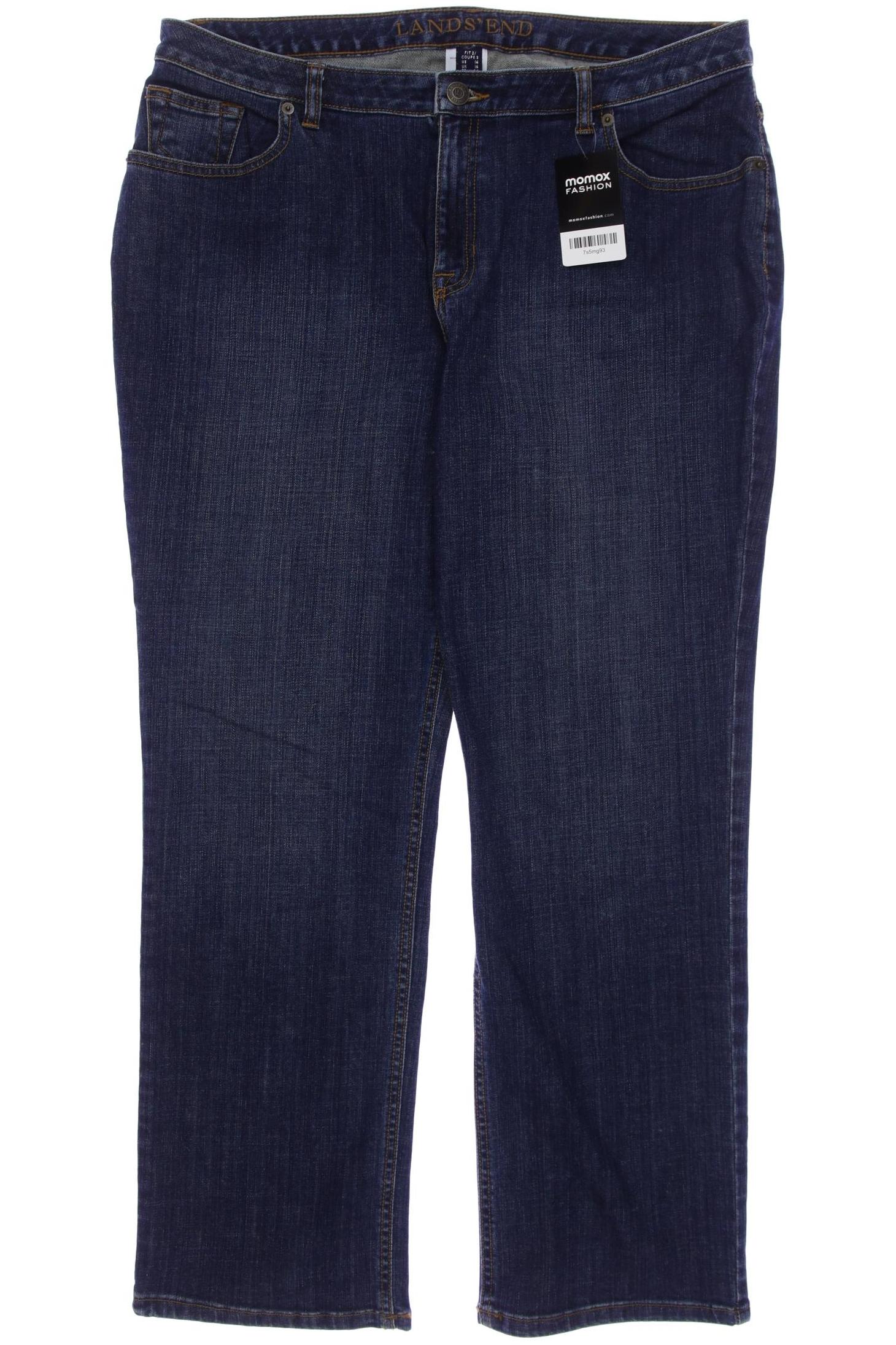 

Lands End Damen Jeans, marineblau, Gr. 44