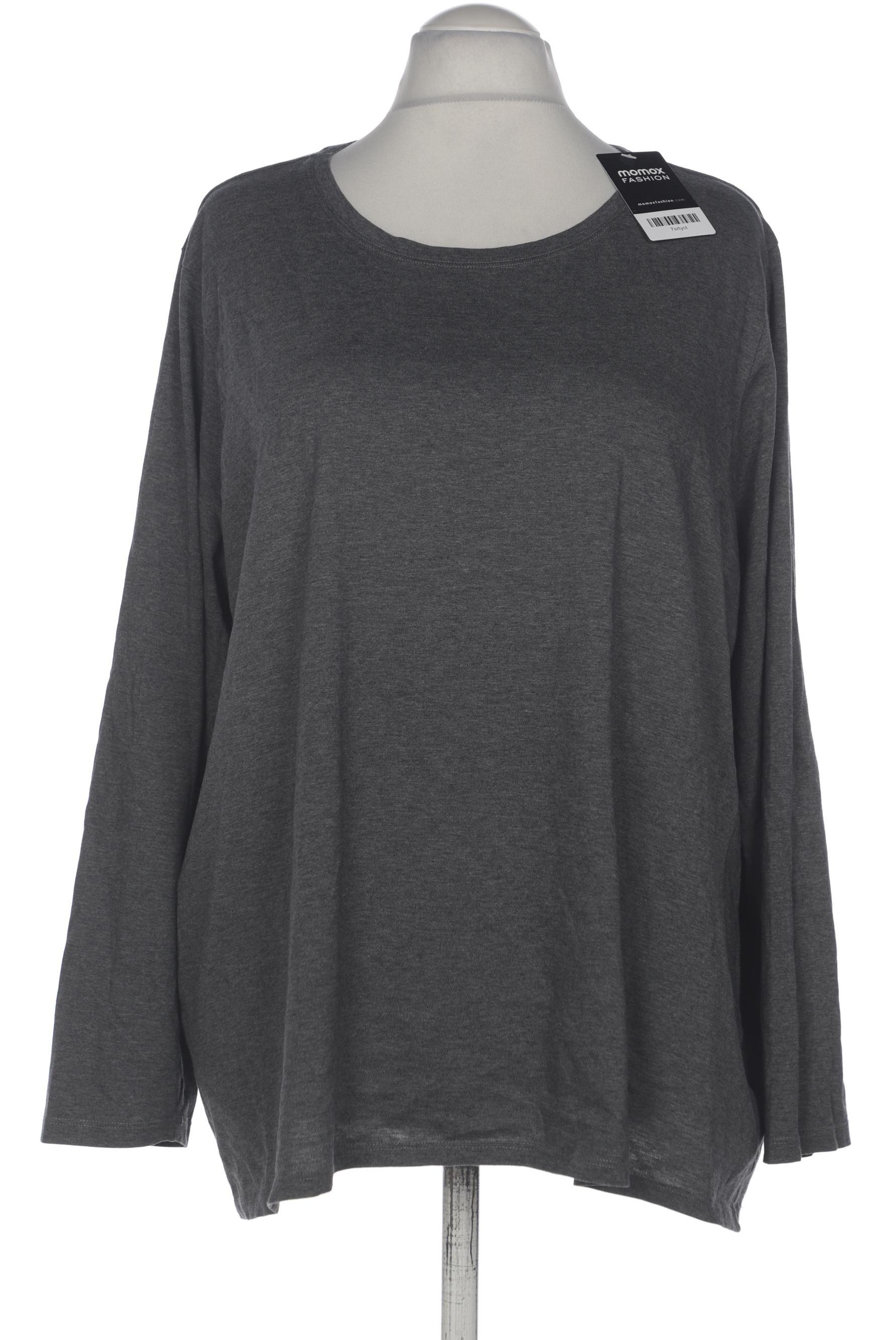 

Lands End Damen Langarmshirt, grau, Gr. 56