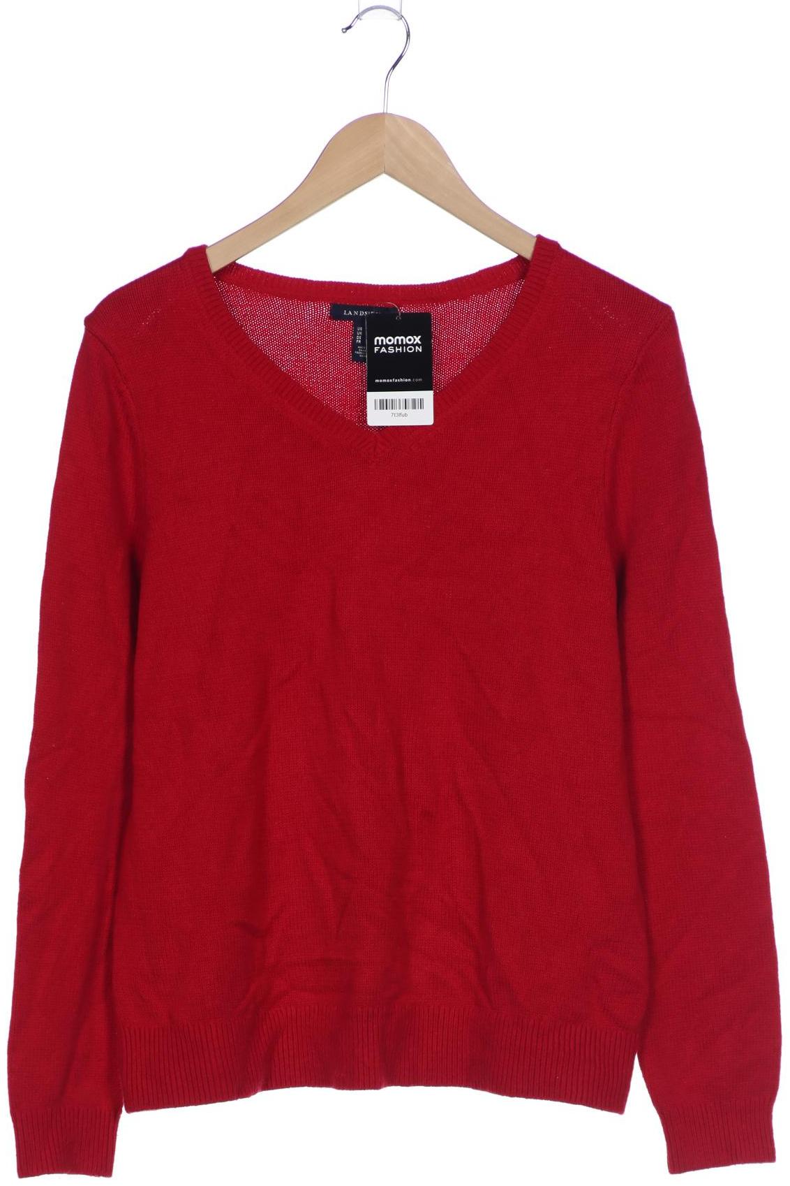 

Lands End Damen Pullover, rot, Gr. 42