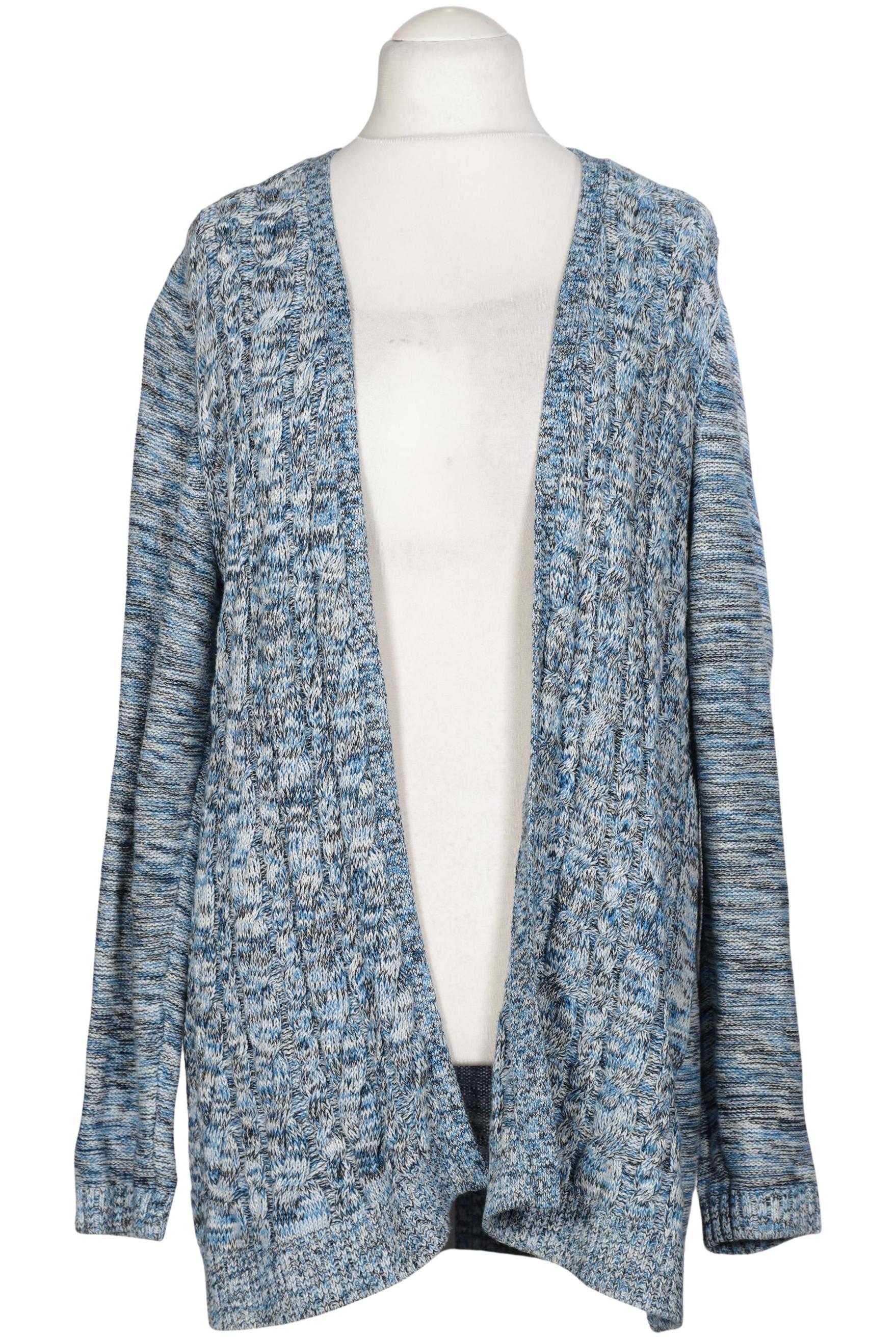 

Lands End Damen Strickjacke, blau, Gr. 44