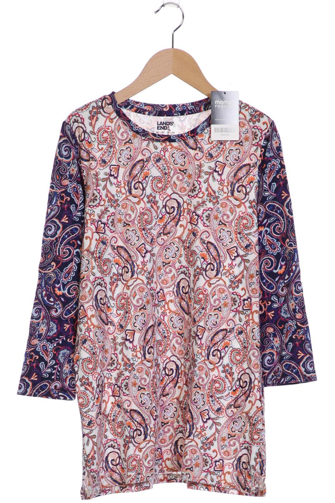 

Lands End Damen Langarmshirt, mehrfarbig, Gr. 34