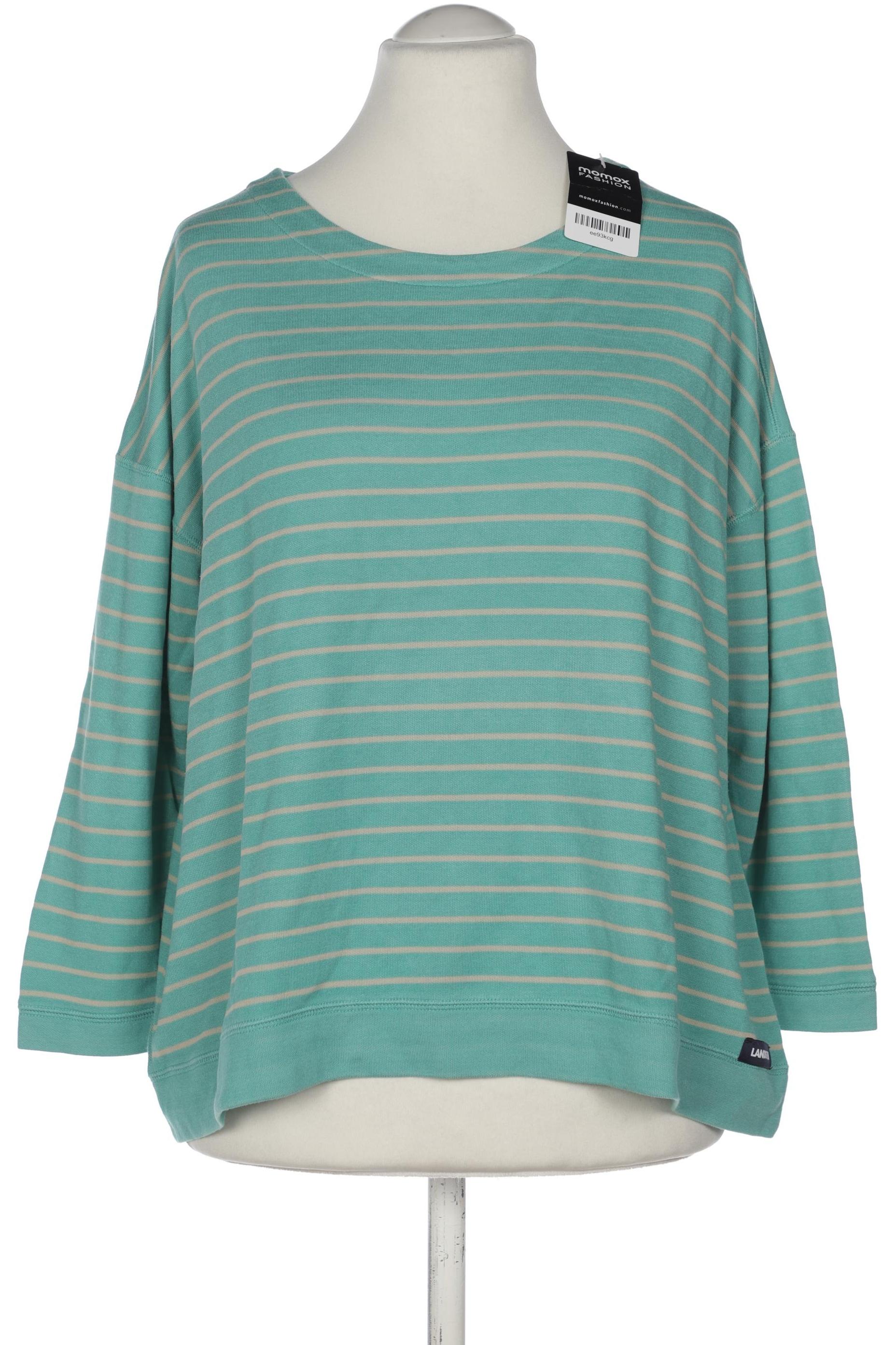

Lands End Damen Sweatshirt, türkis, Gr. 48