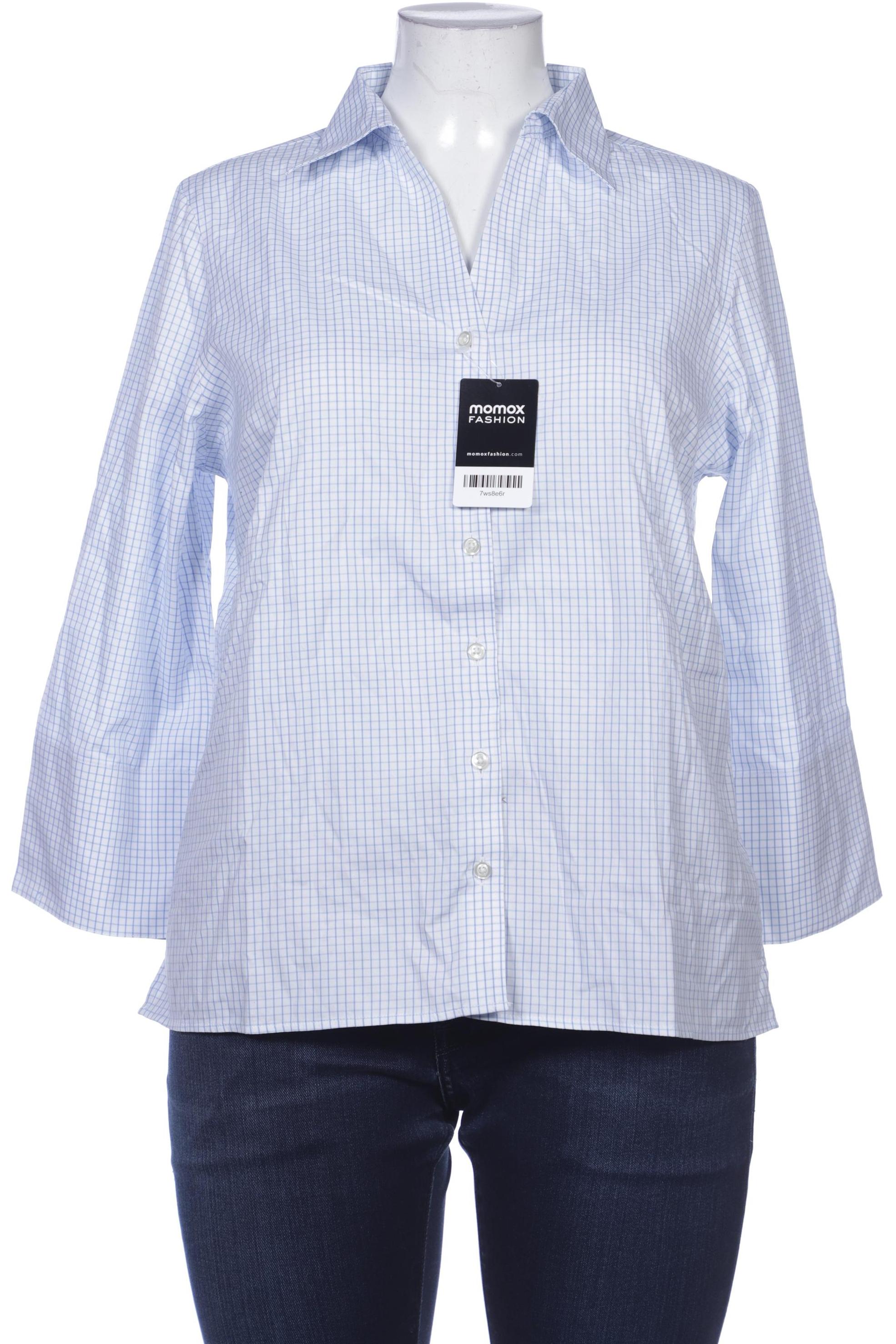 

Lands End Damen Bluse, blau, Gr. 14
