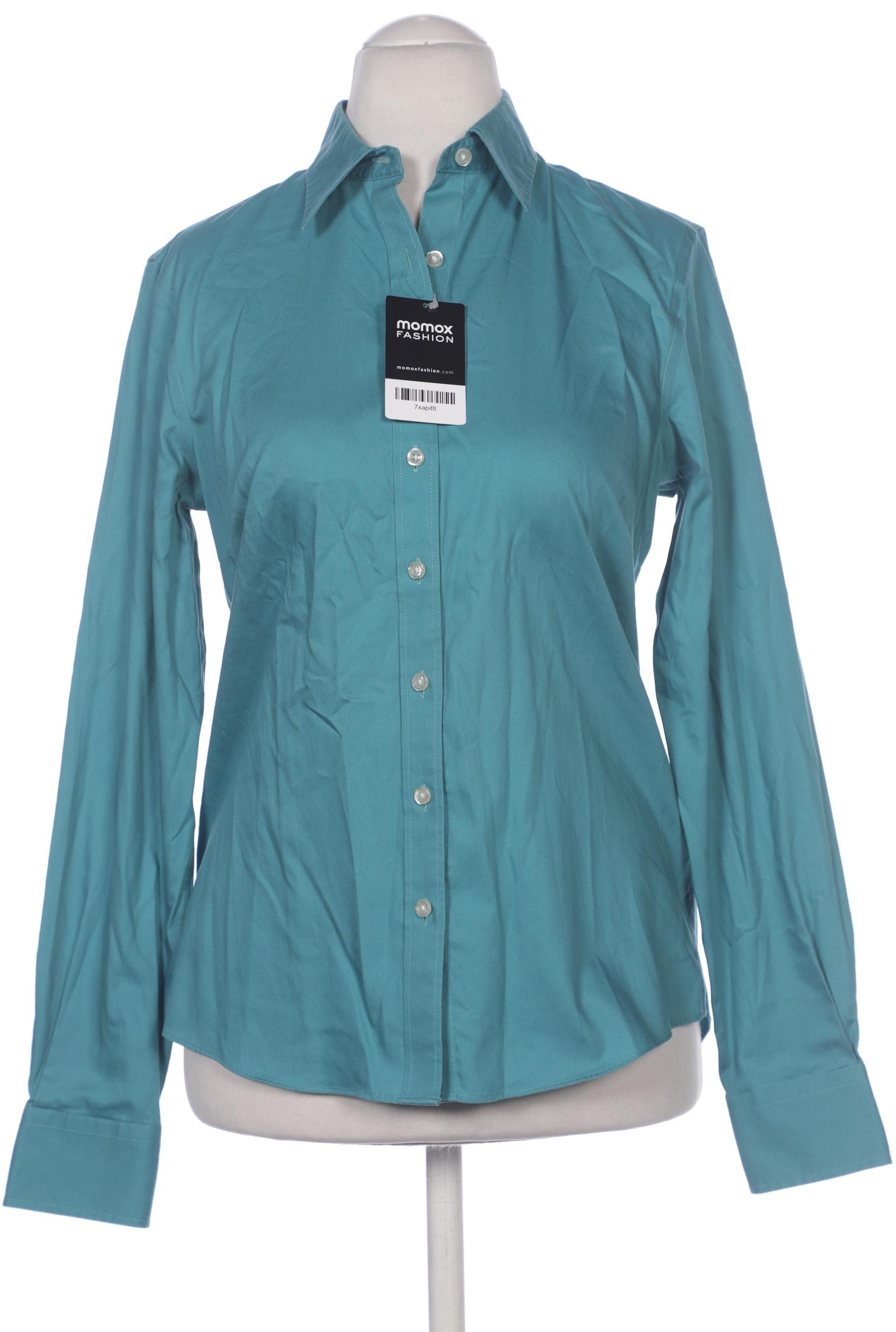 

Lands End Damen Bluse, türkis, Gr. 36