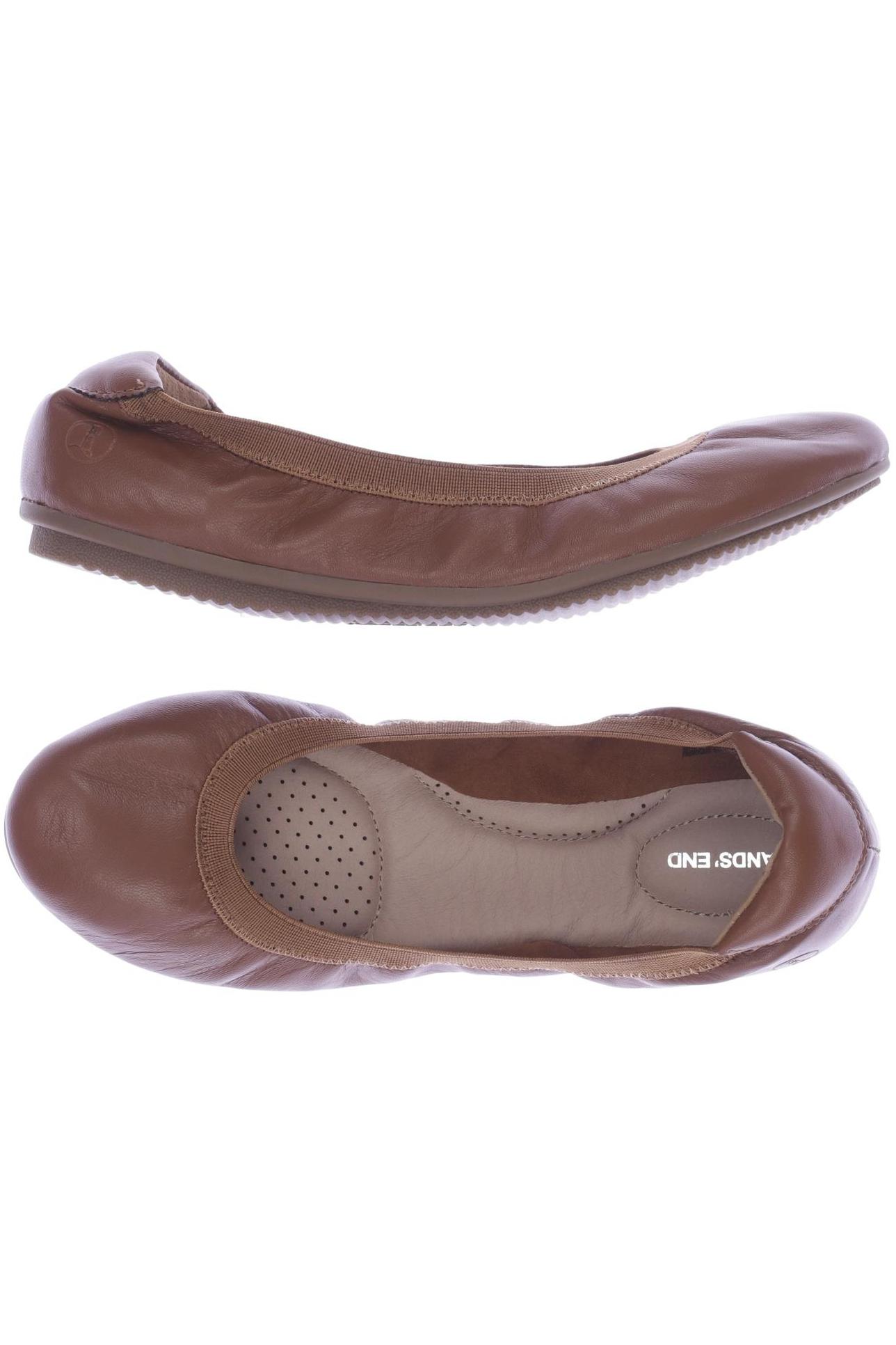 

Lands´End Damen Ballerinas, braun