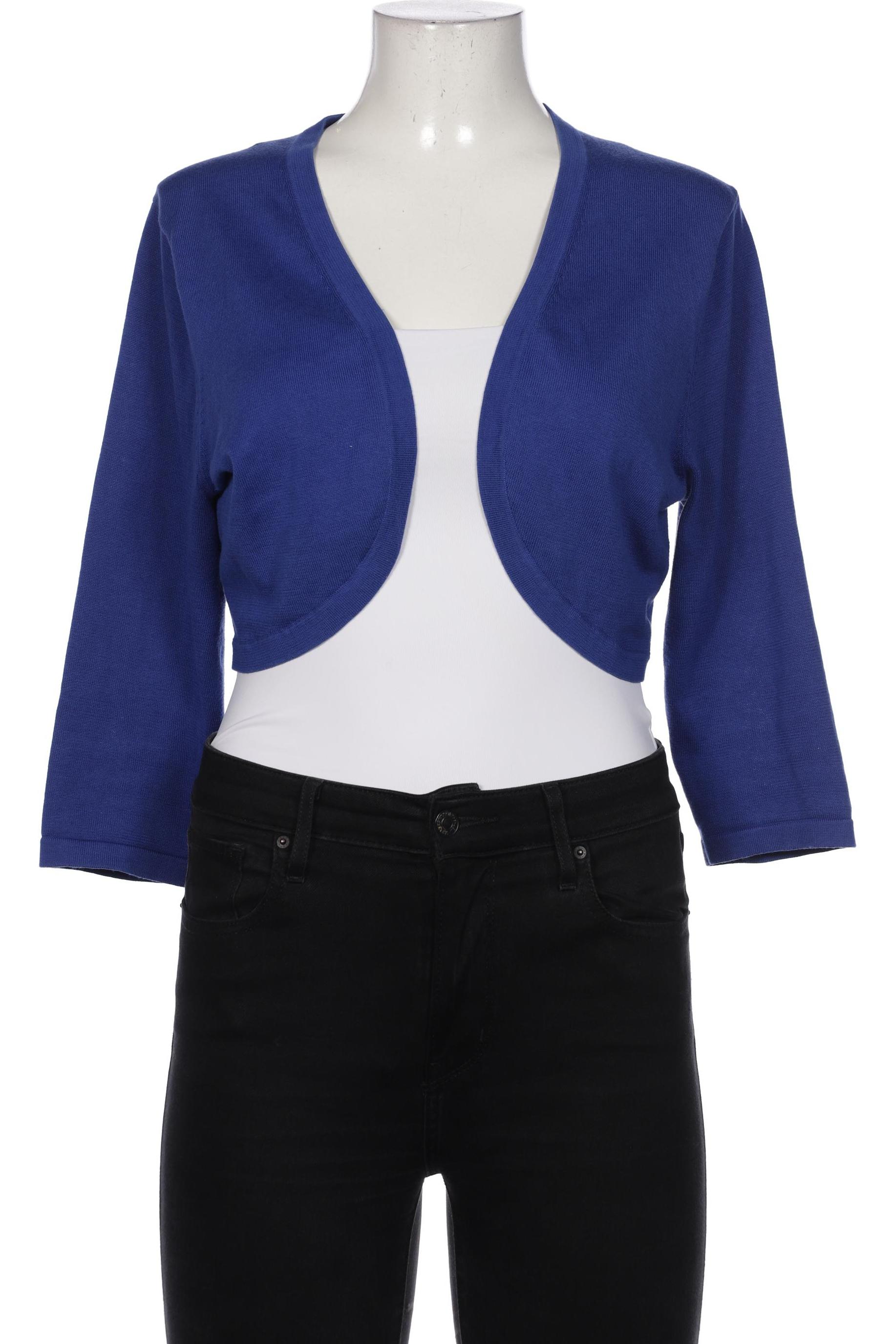 

Lands End Damen Strickjacke, blau, Gr. 38