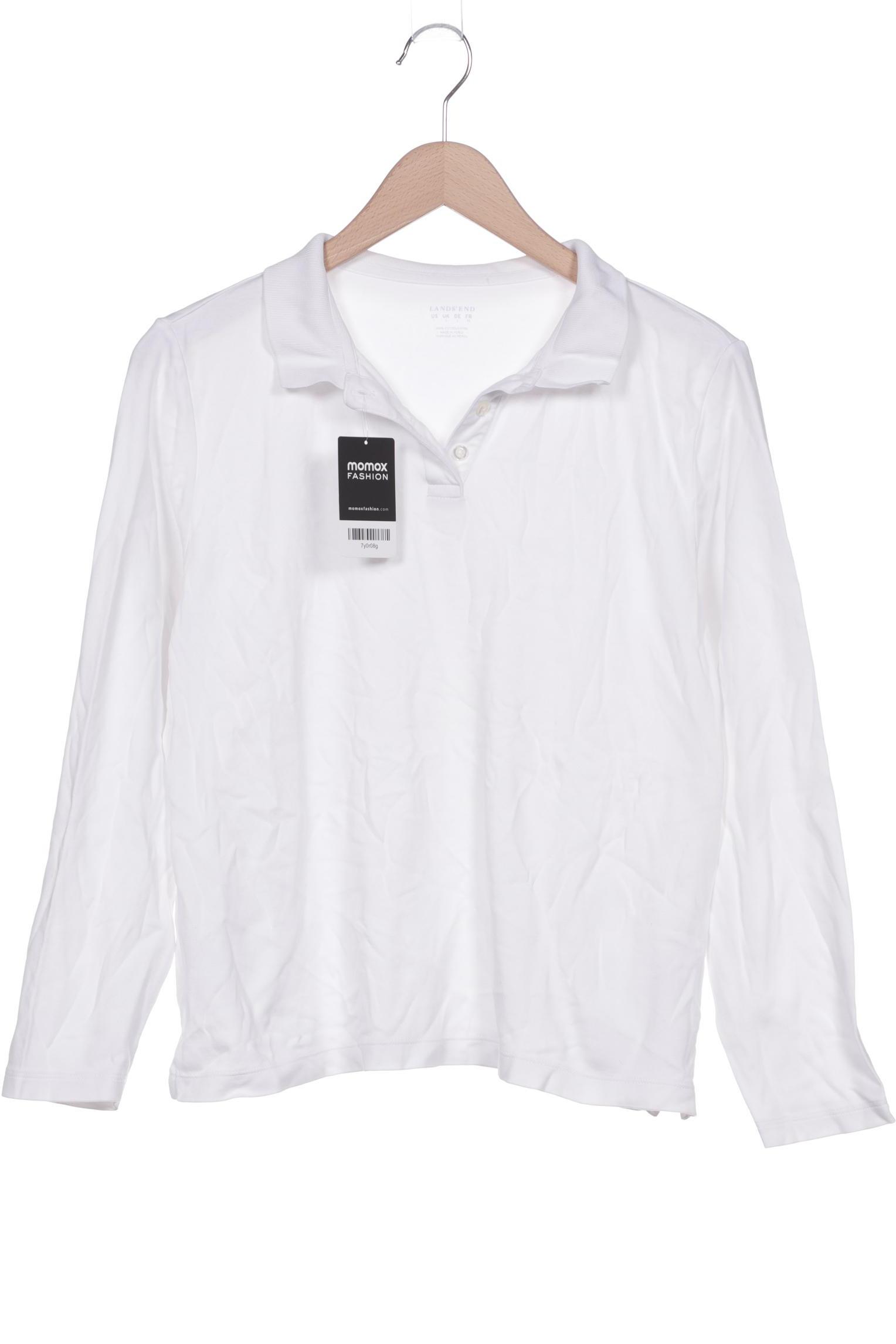 

Lands End Damen Poloshirt, weiß, Gr. 42
