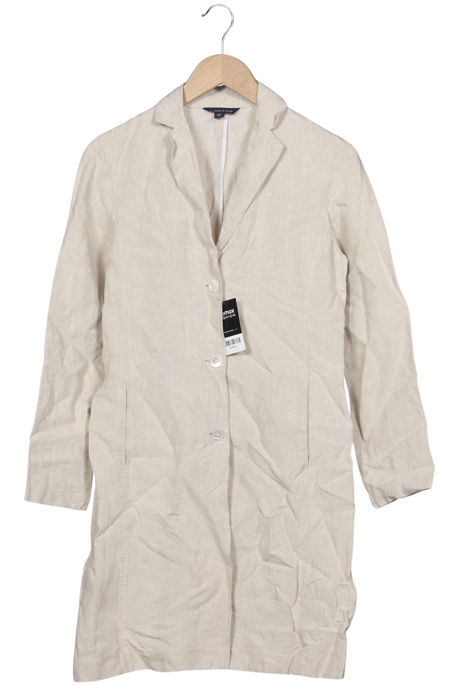 

Lands End Damen Mantel, beige, Gr. 8