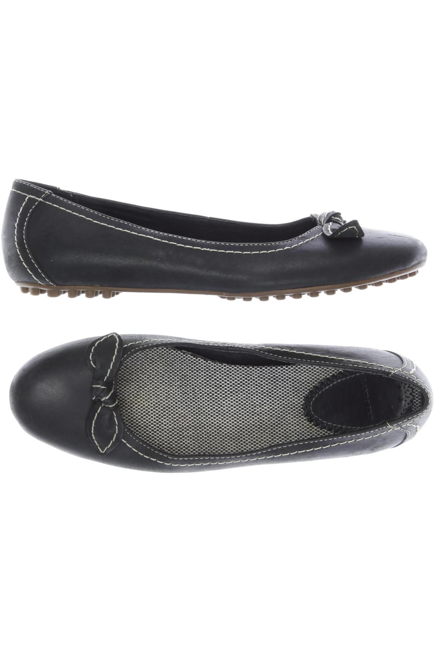 

Lands End Damen Ballerinas, schwarz, Gr. 39
