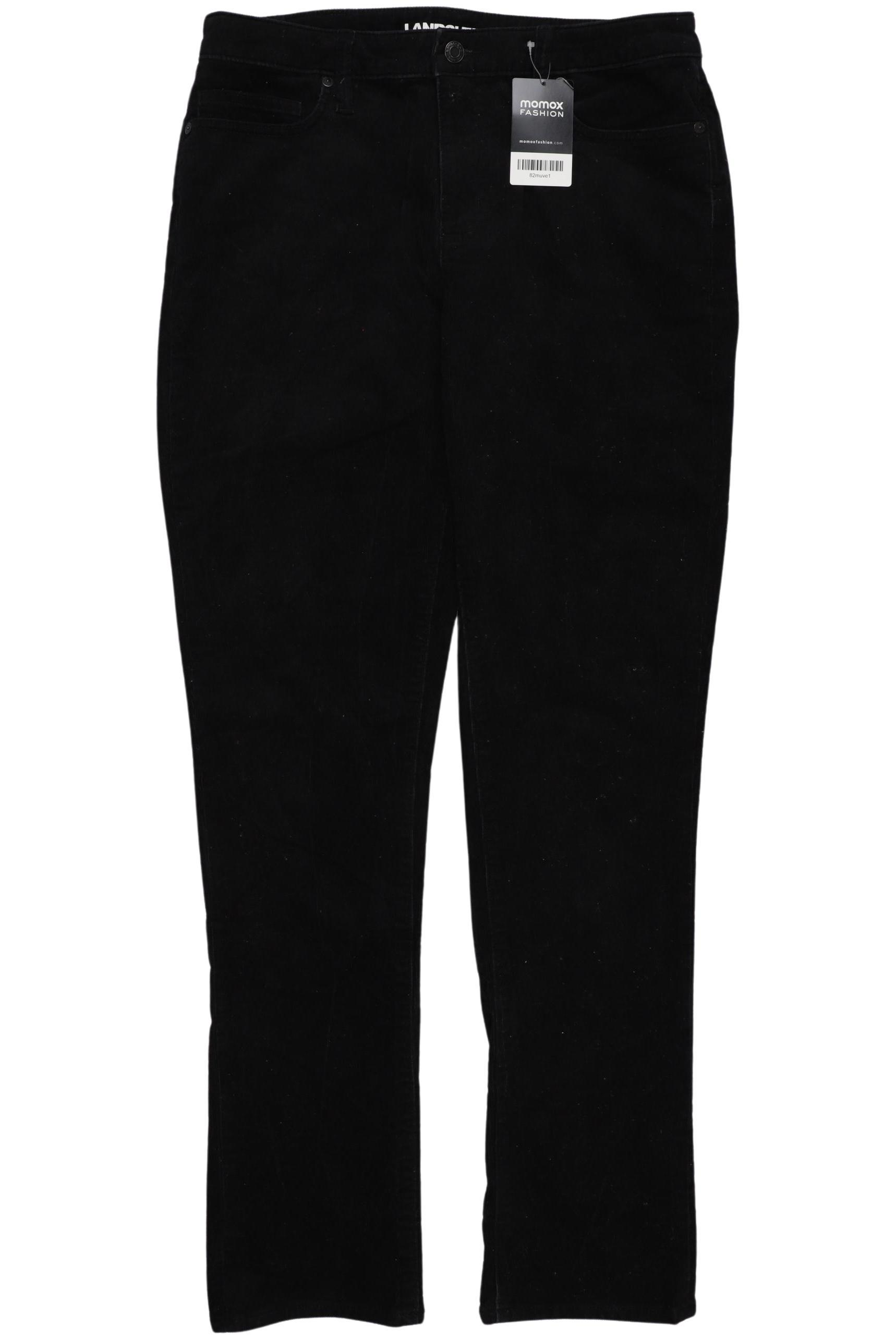 

Lands End Damen Stoffhose, schwarz, Gr. 38
