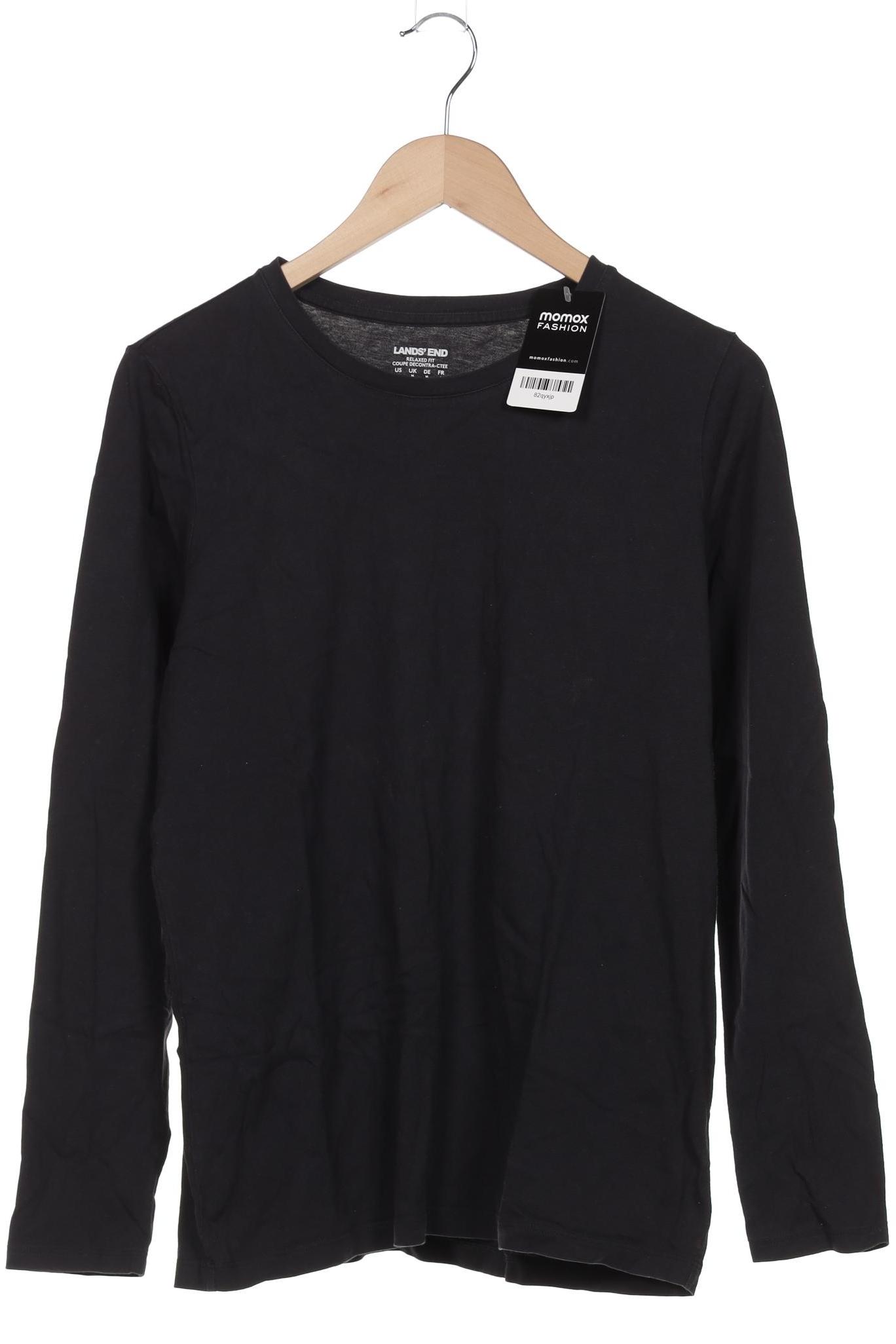 

Lands End Damen Langarmshirt, marineblau, Gr. 38