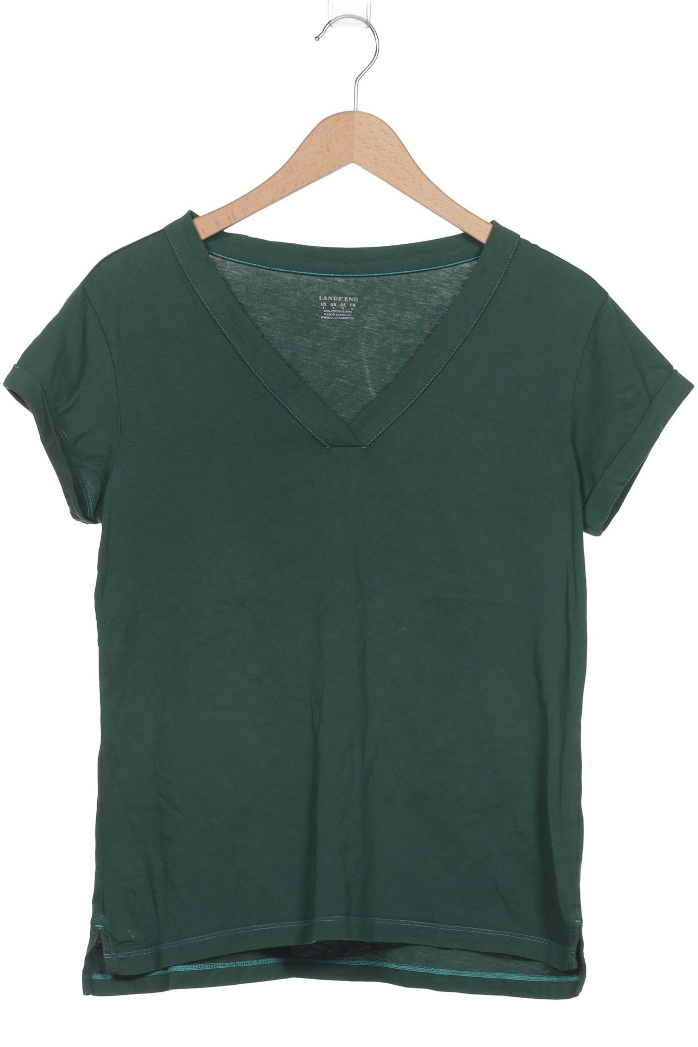 

Lands End Damen T-Shirt, grün, Gr. 36