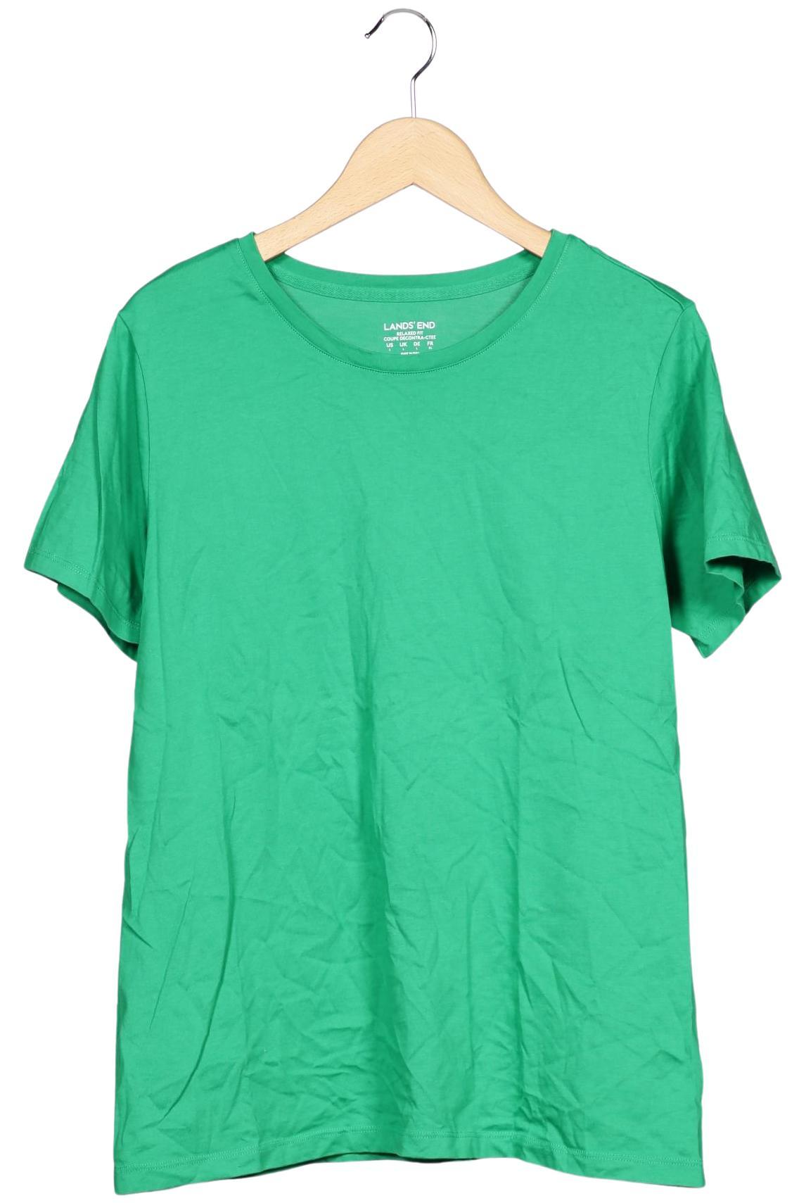 

Lands End Damen T-Shirt, grün, Gr. 42