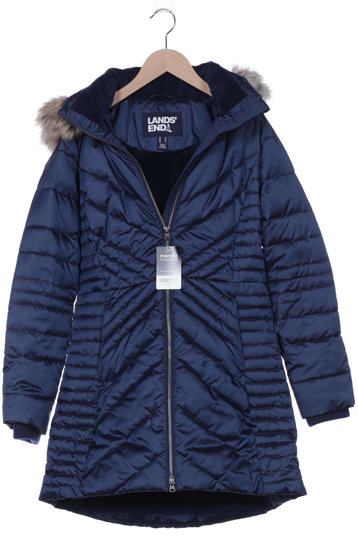 

Lands End Damen Mantel, marineblau, Gr. 34