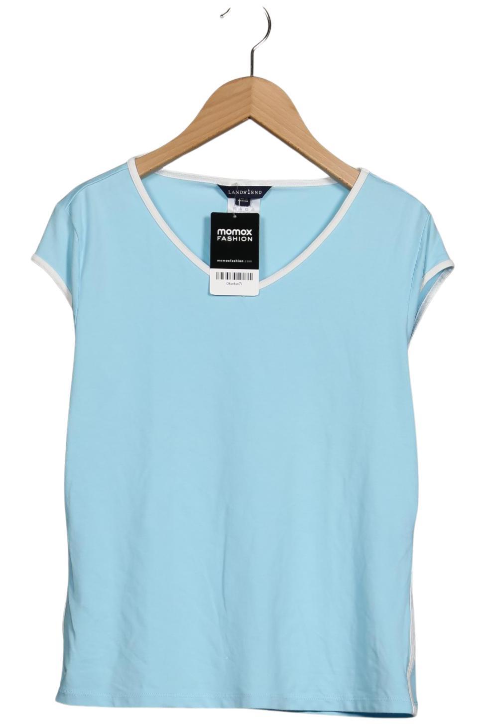 

Lands End Damen T-Shirt, hellblau, Gr. 38