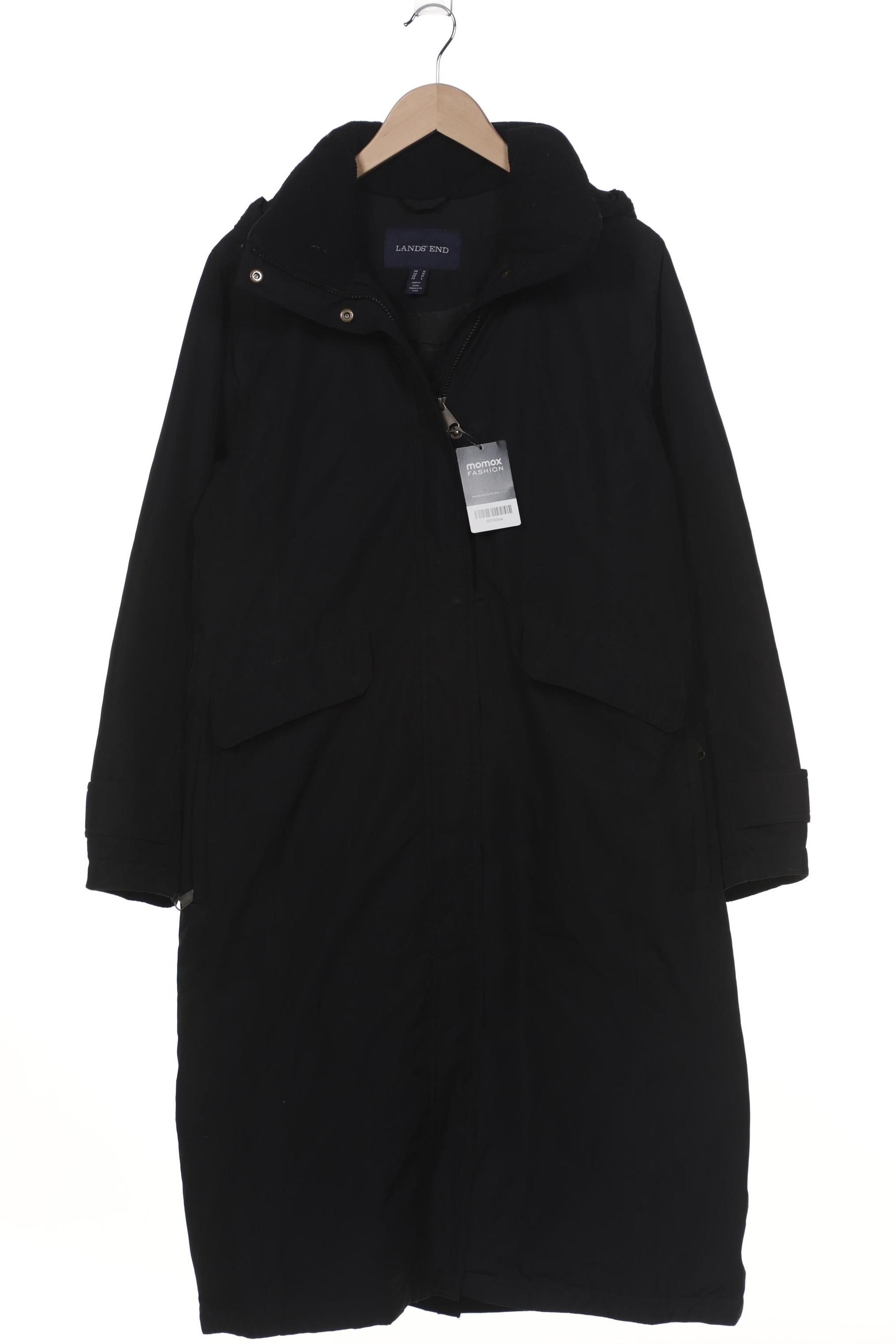 

Lands End Damen Mantel, schwarz, Gr. 38