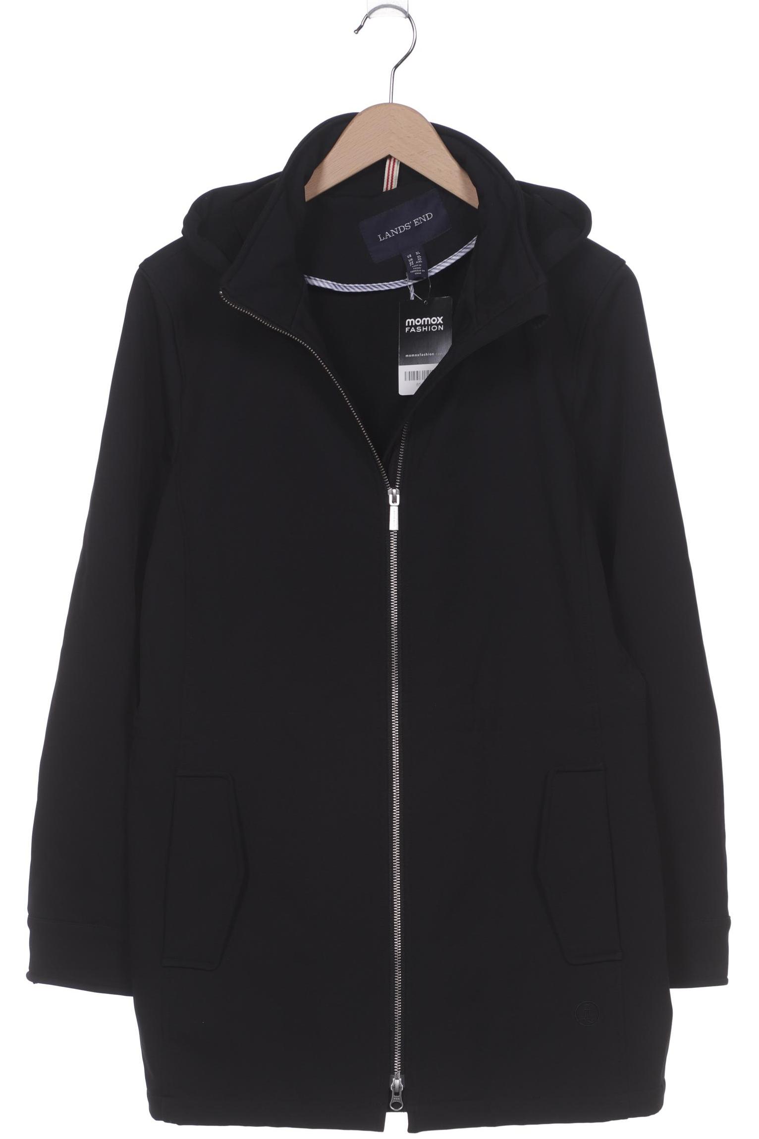 

Lands End Damen Mantel, schwarz, Gr. 44