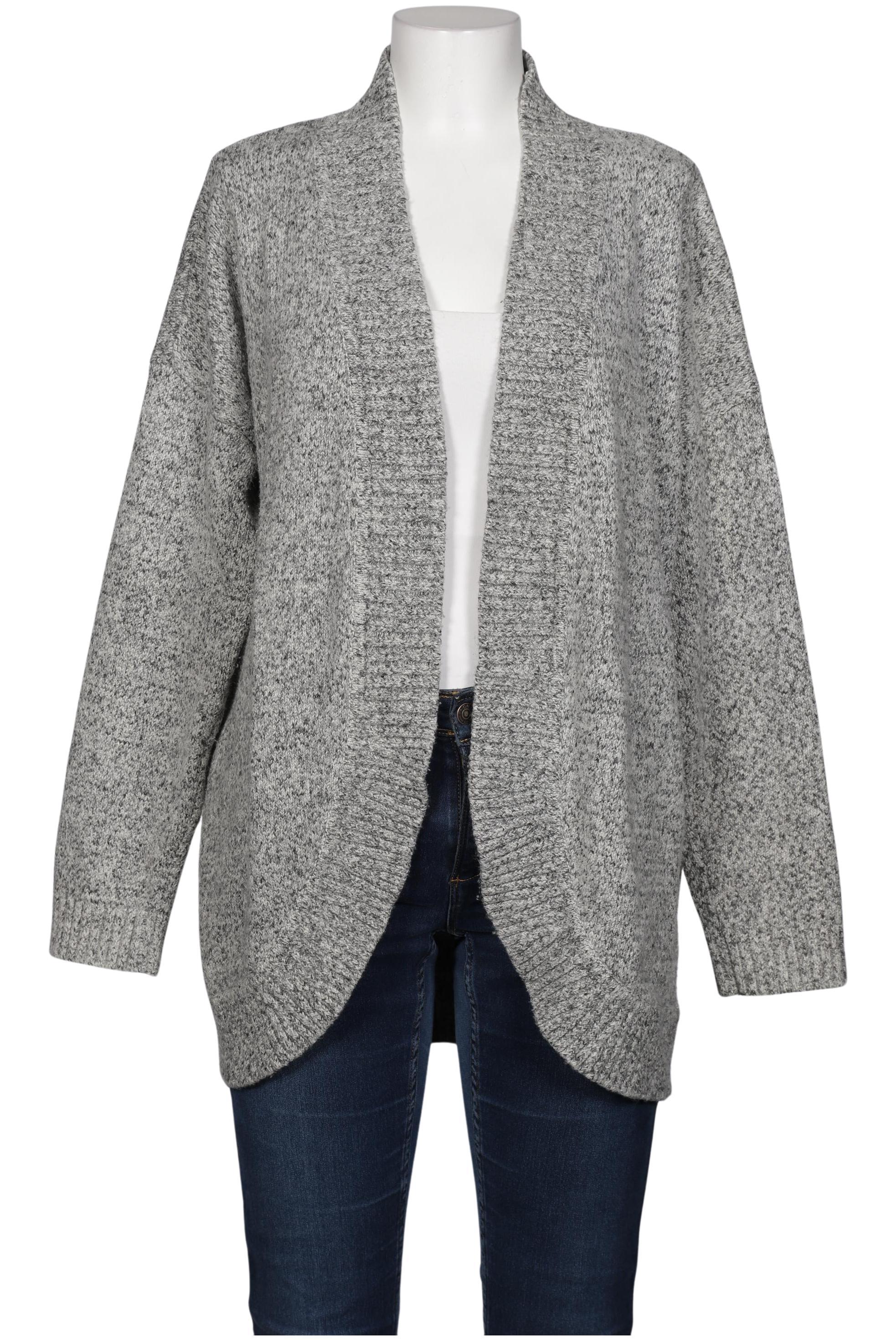 

Lands End Damen Strickjacke, grau, Gr. 42