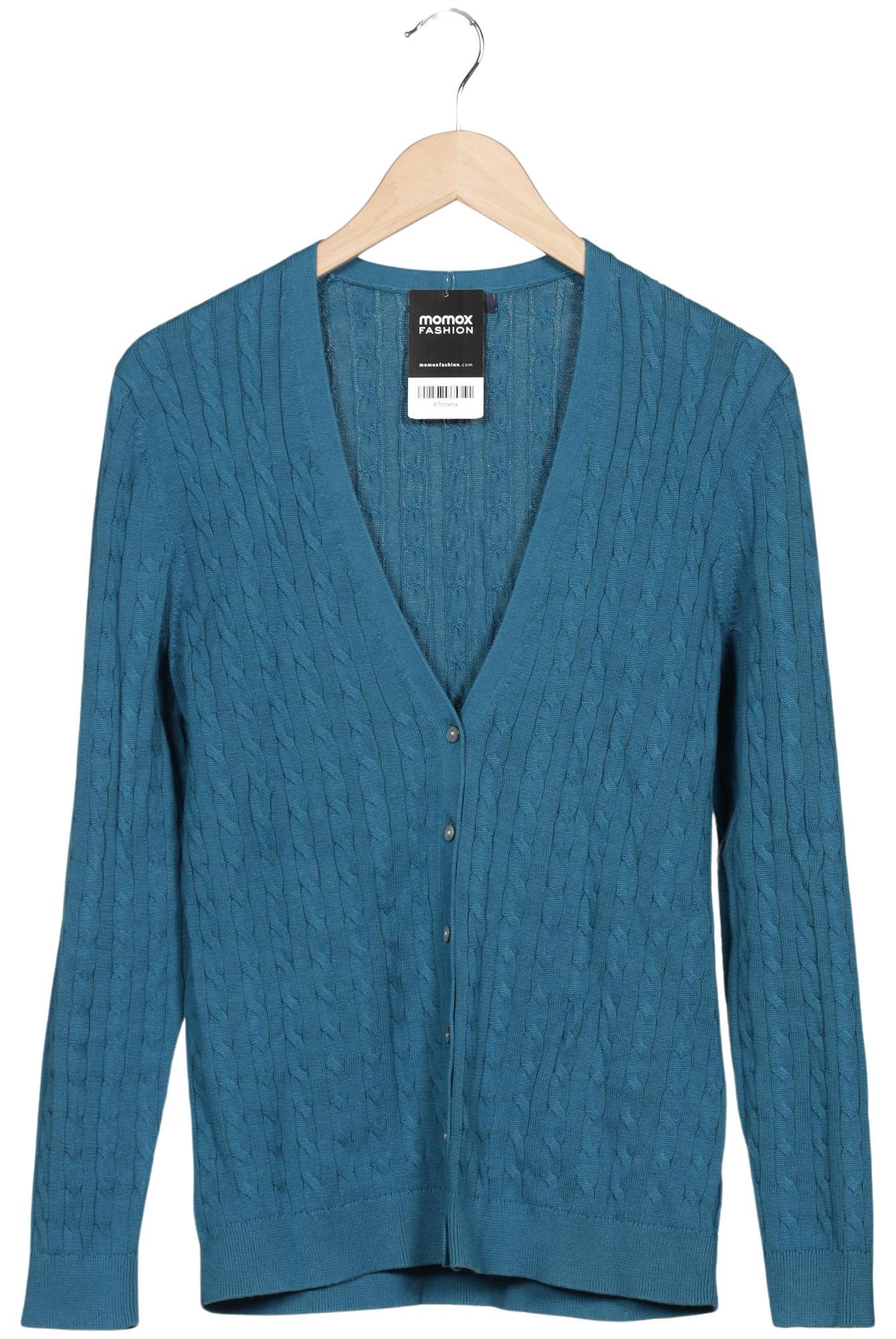 

Lands End Damen Strickjacke, türkis, Gr. 42