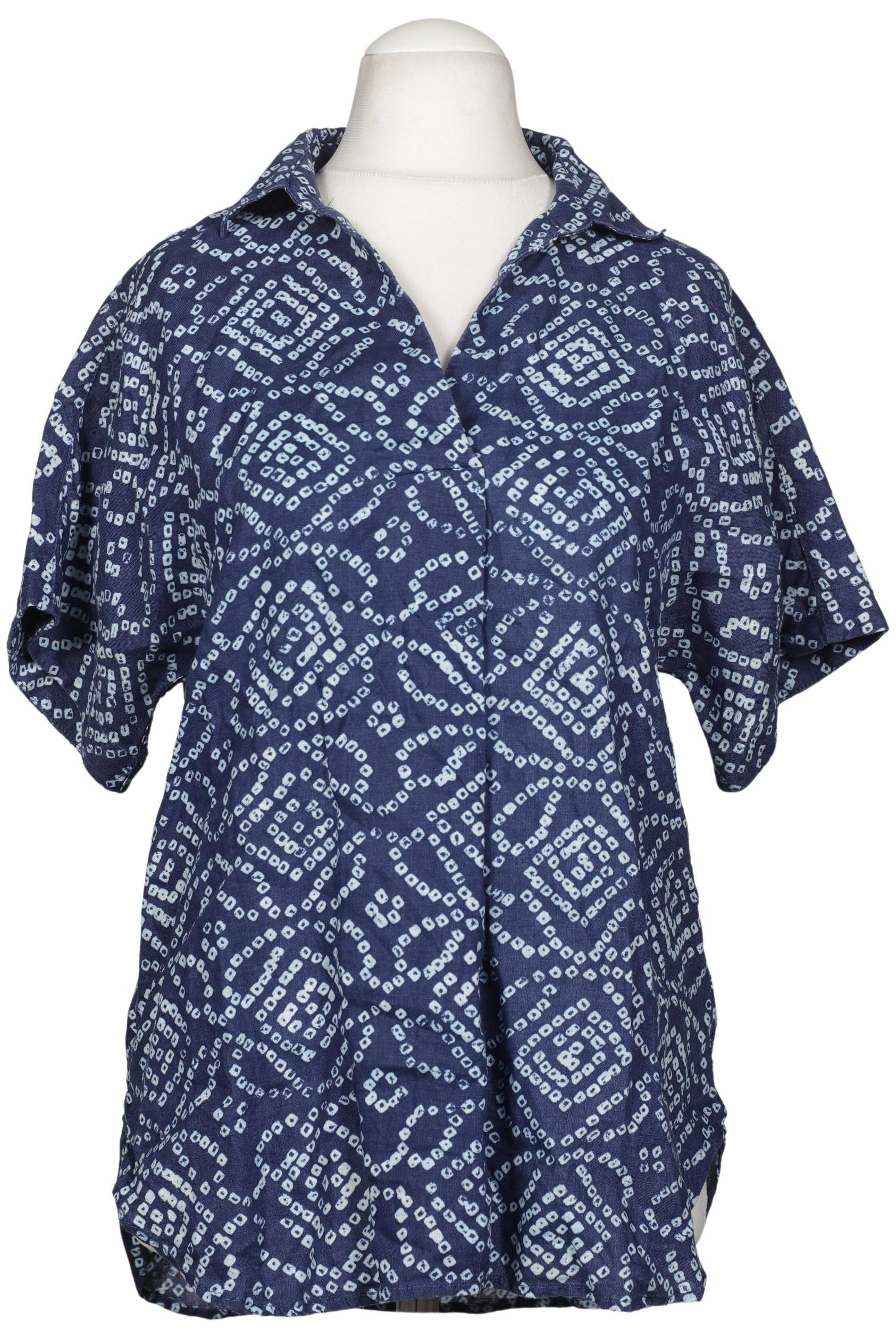 

Lands End Damen Bluse, blau, Gr. 36