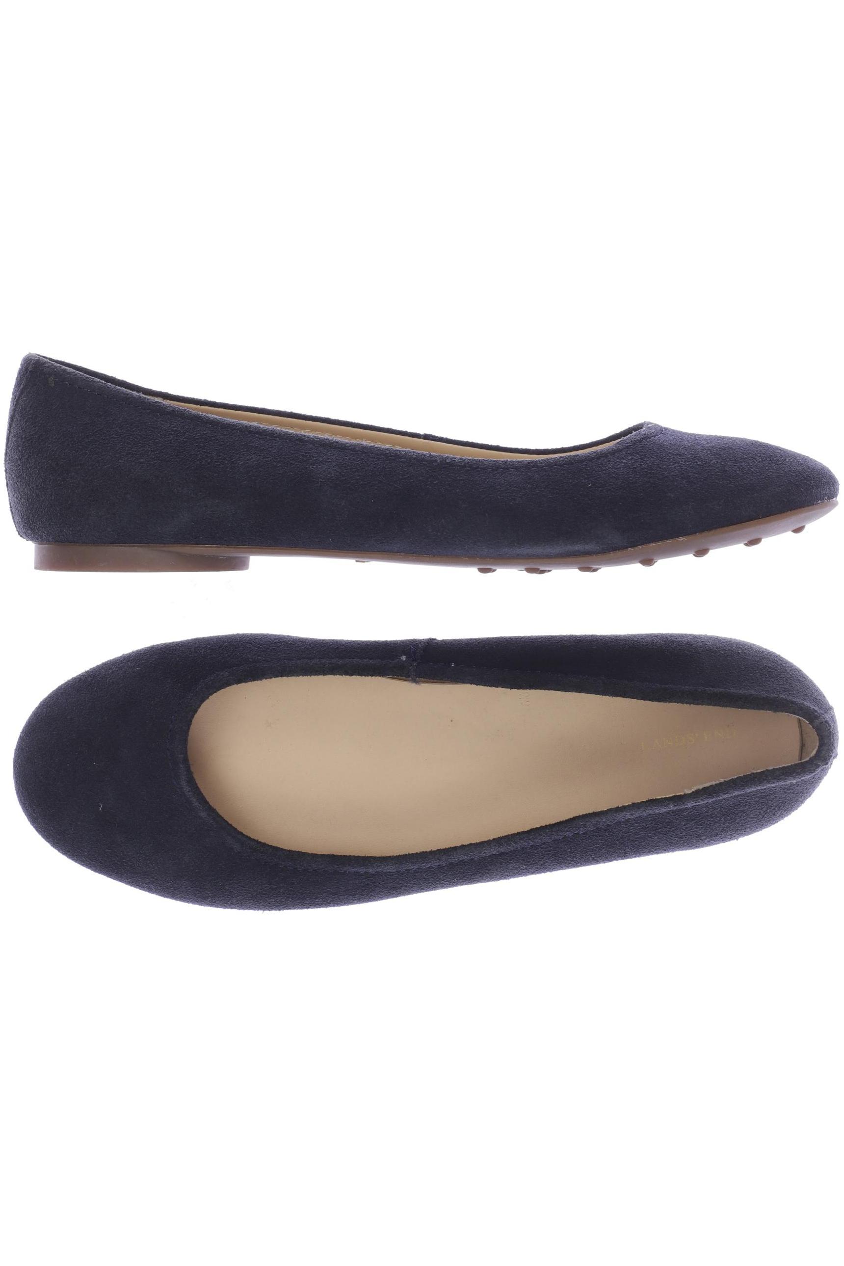 

Lands End Damen Ballerinas, marineblau