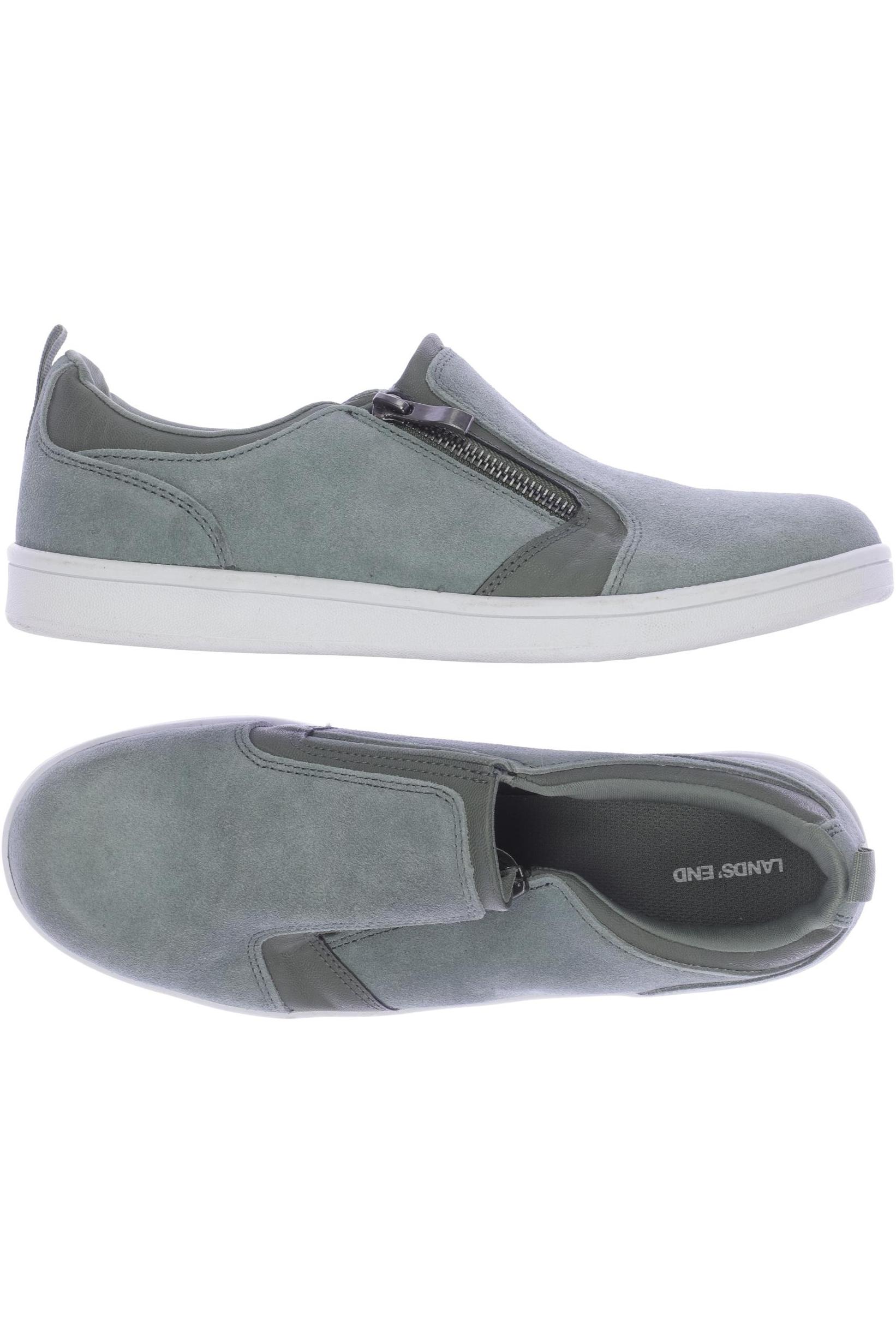 

Lands End Damen Halbschuh, türkis, Gr. 41.5