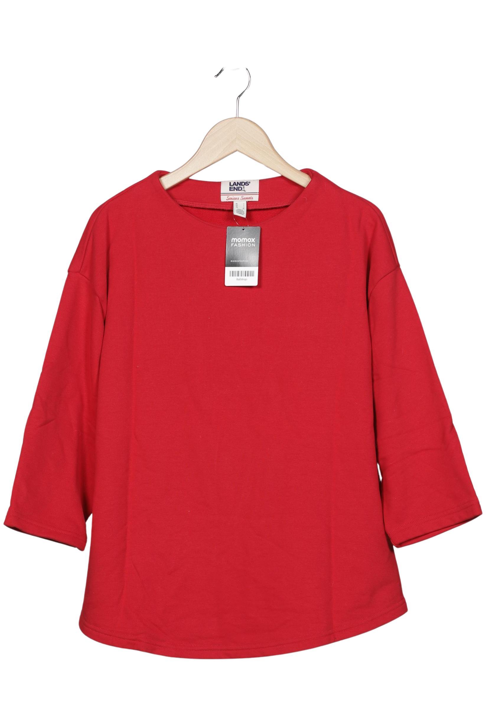 

Lands End Damen Sweatshirt, rot, Gr. 42
