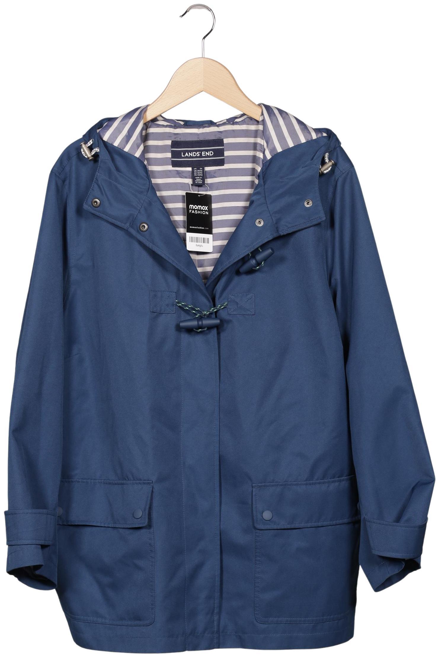 

Lands End Damen Jacke, blau, Gr. 52