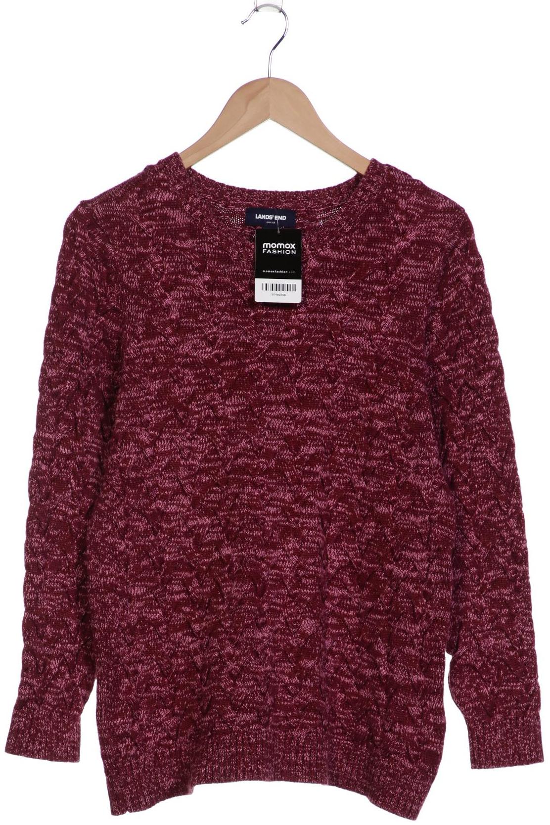 

Lands End Damen Pullover, bordeaux, Gr. 38
