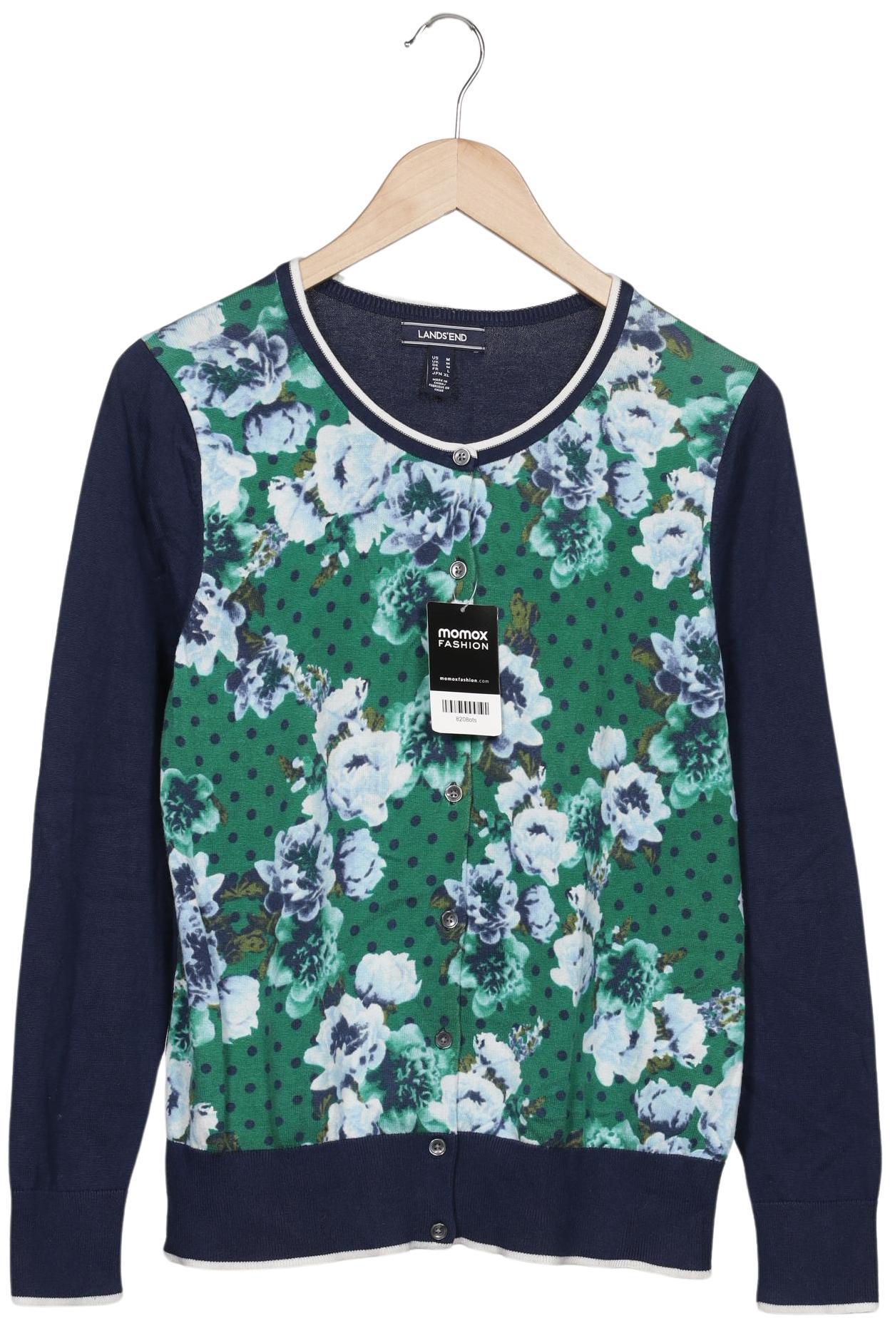 

Lands End Damen Strickjacke, mehrfarbig, Gr. 38