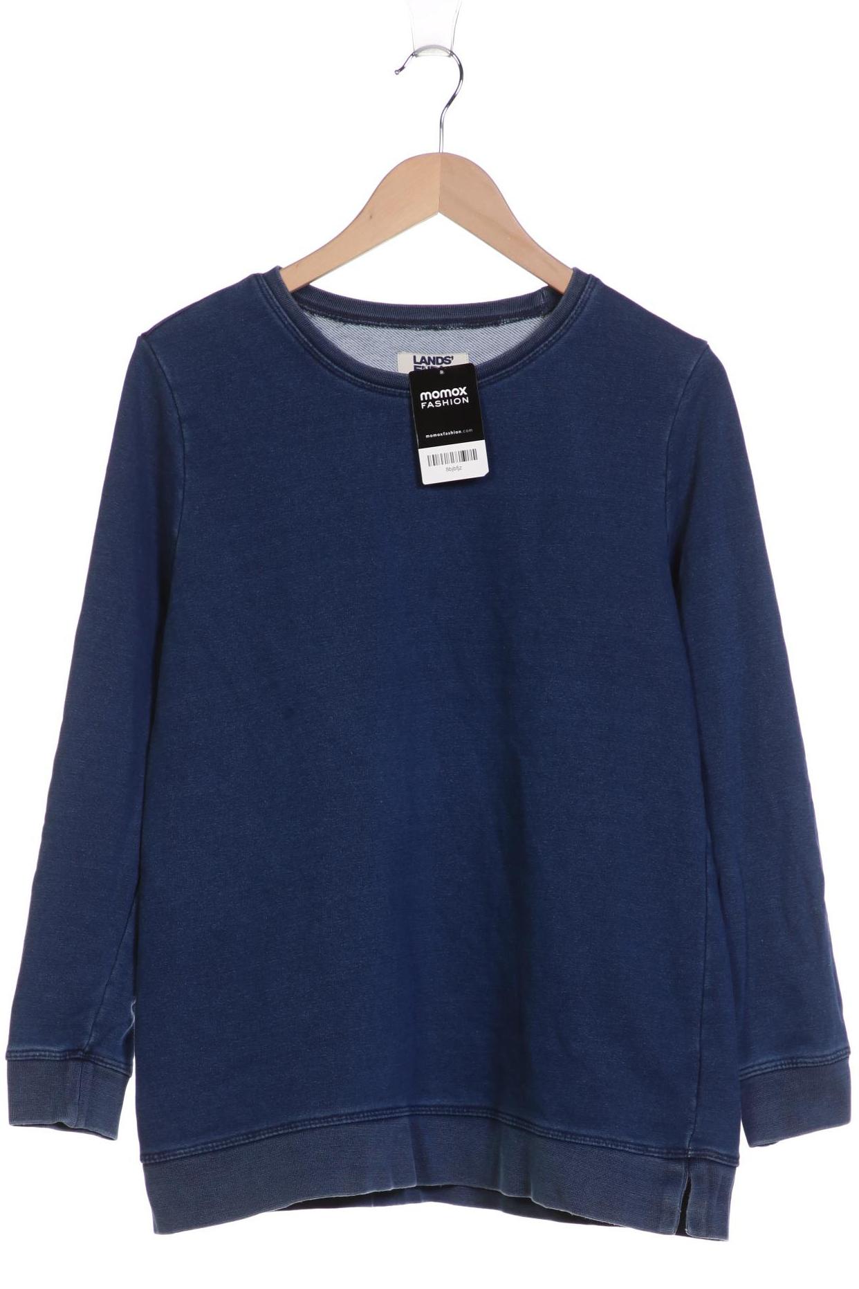 

Lands End Damen Sweatshirt, blau, Gr. 38