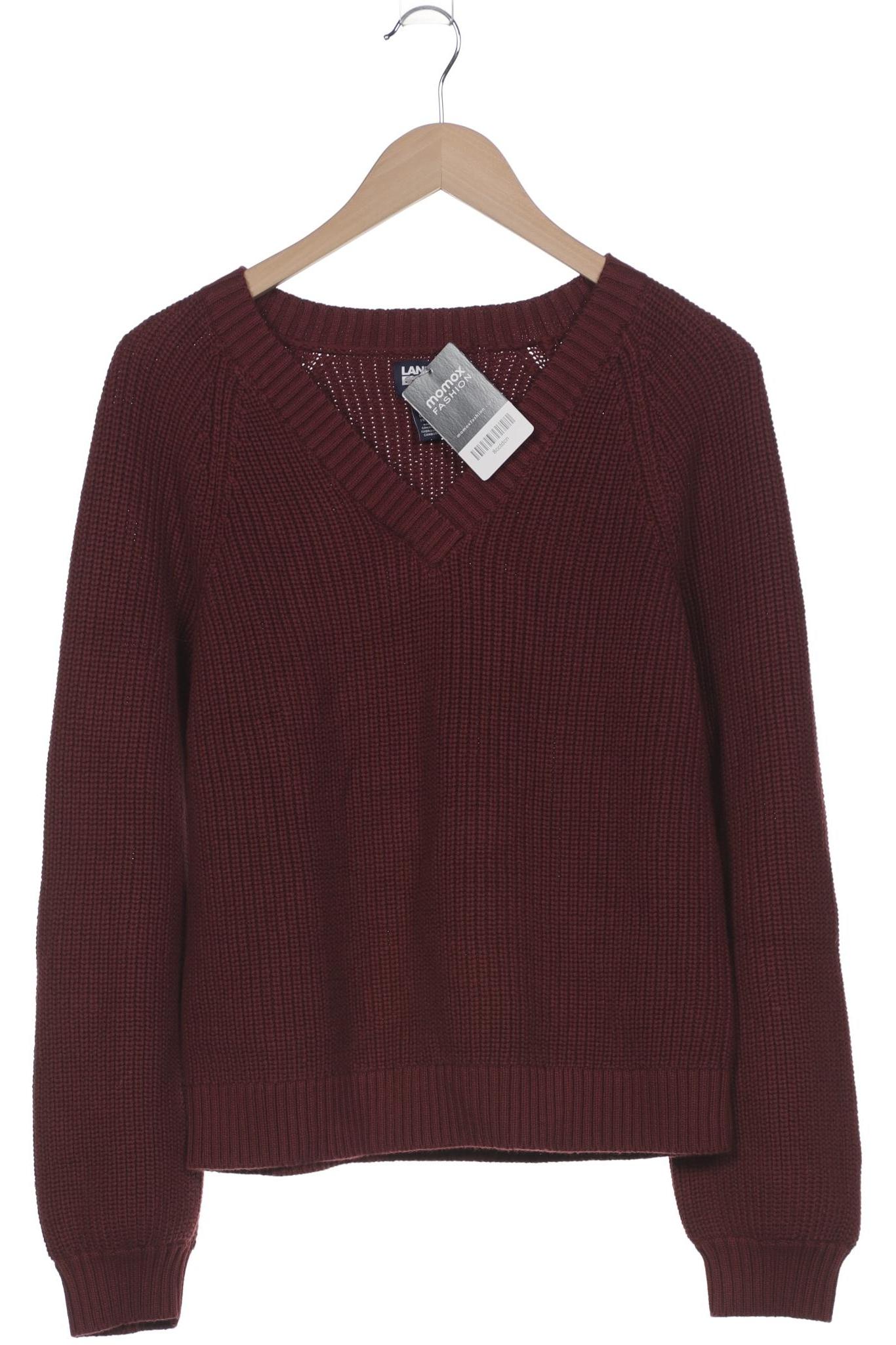 

Lands End Damen Pullover, bordeaux, Gr. 36
