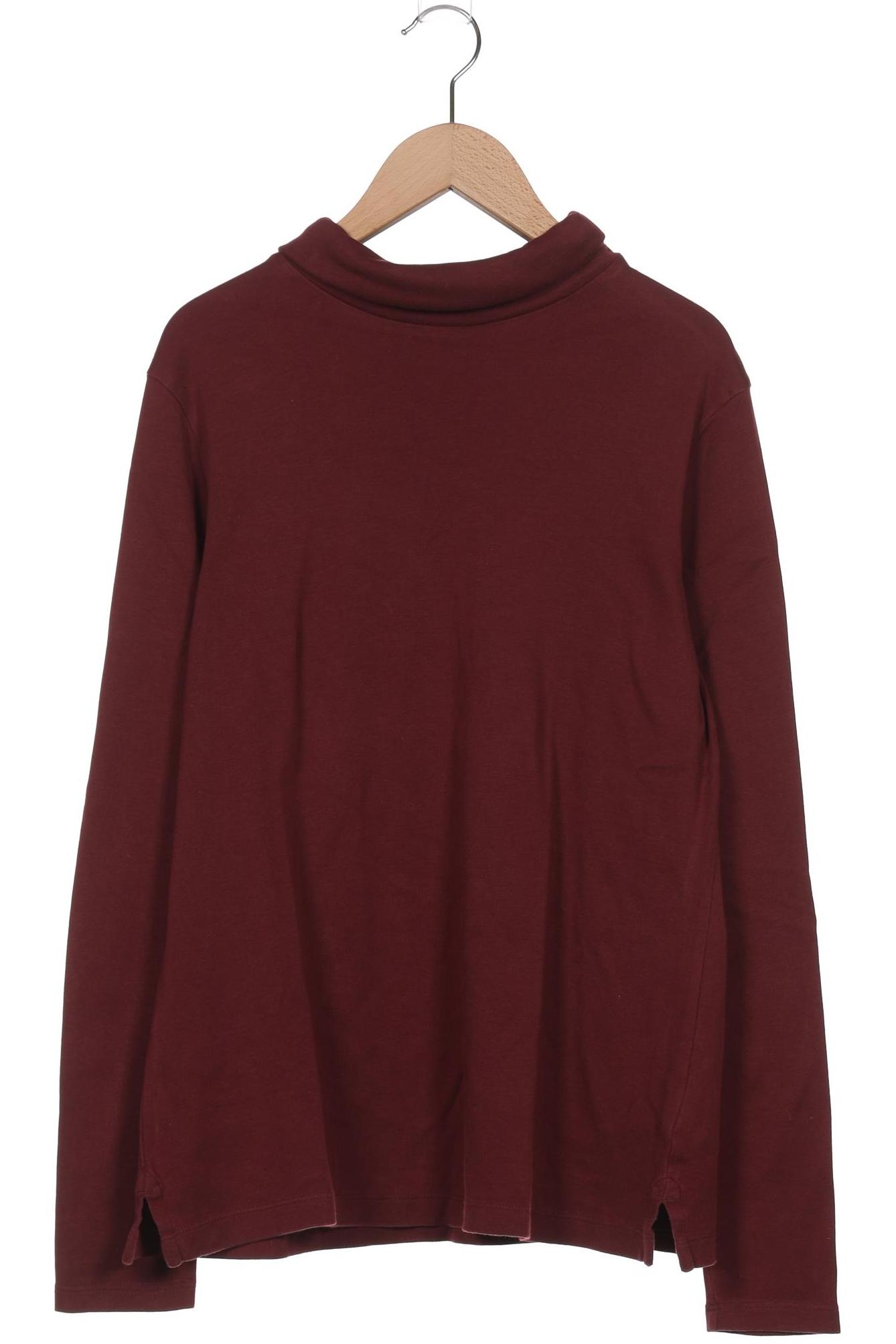 

Lands End Damen Langarmshirt, bordeaux, Gr. 38