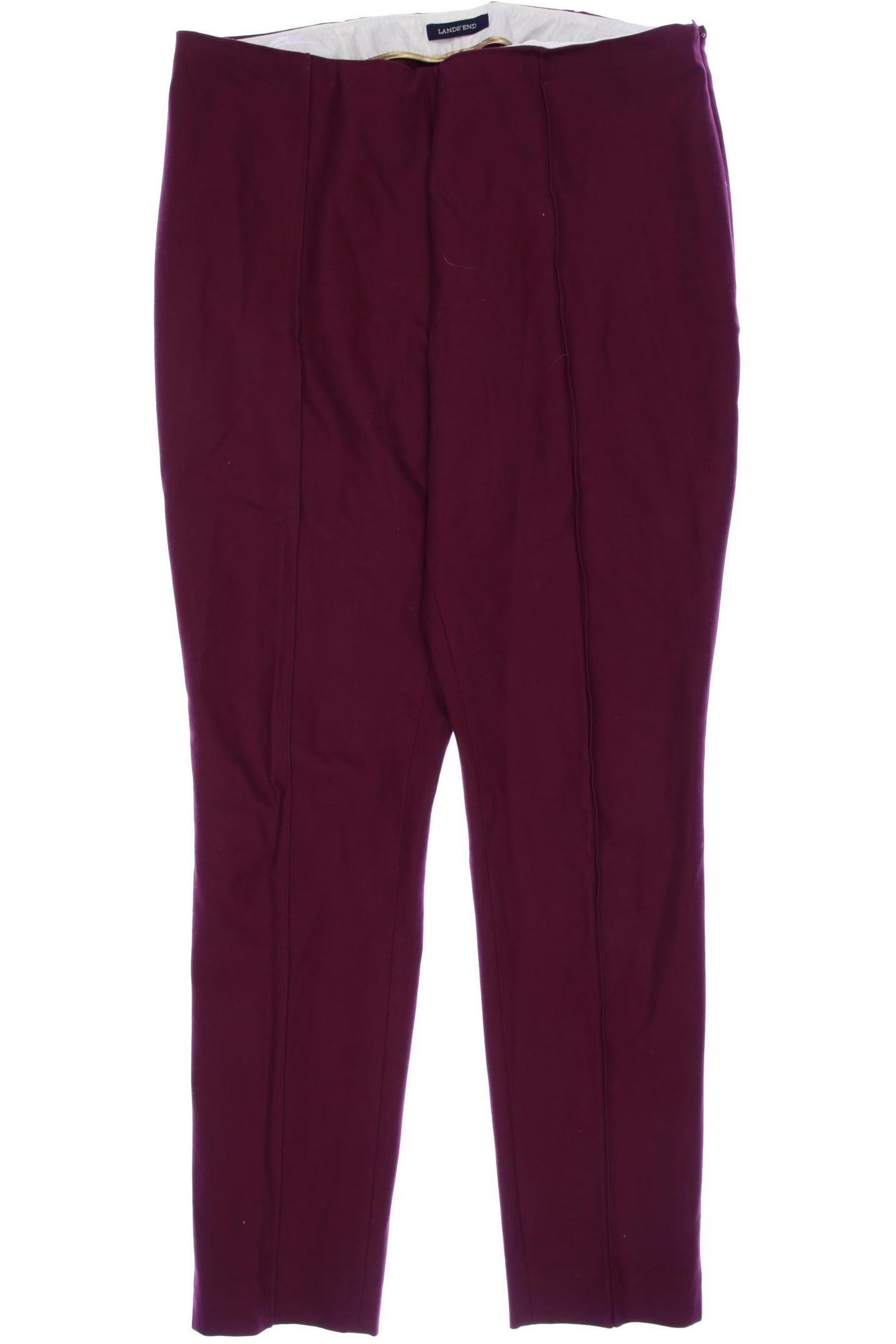 

Lands End Damen Stoffhose, bordeaux, Gr. 44