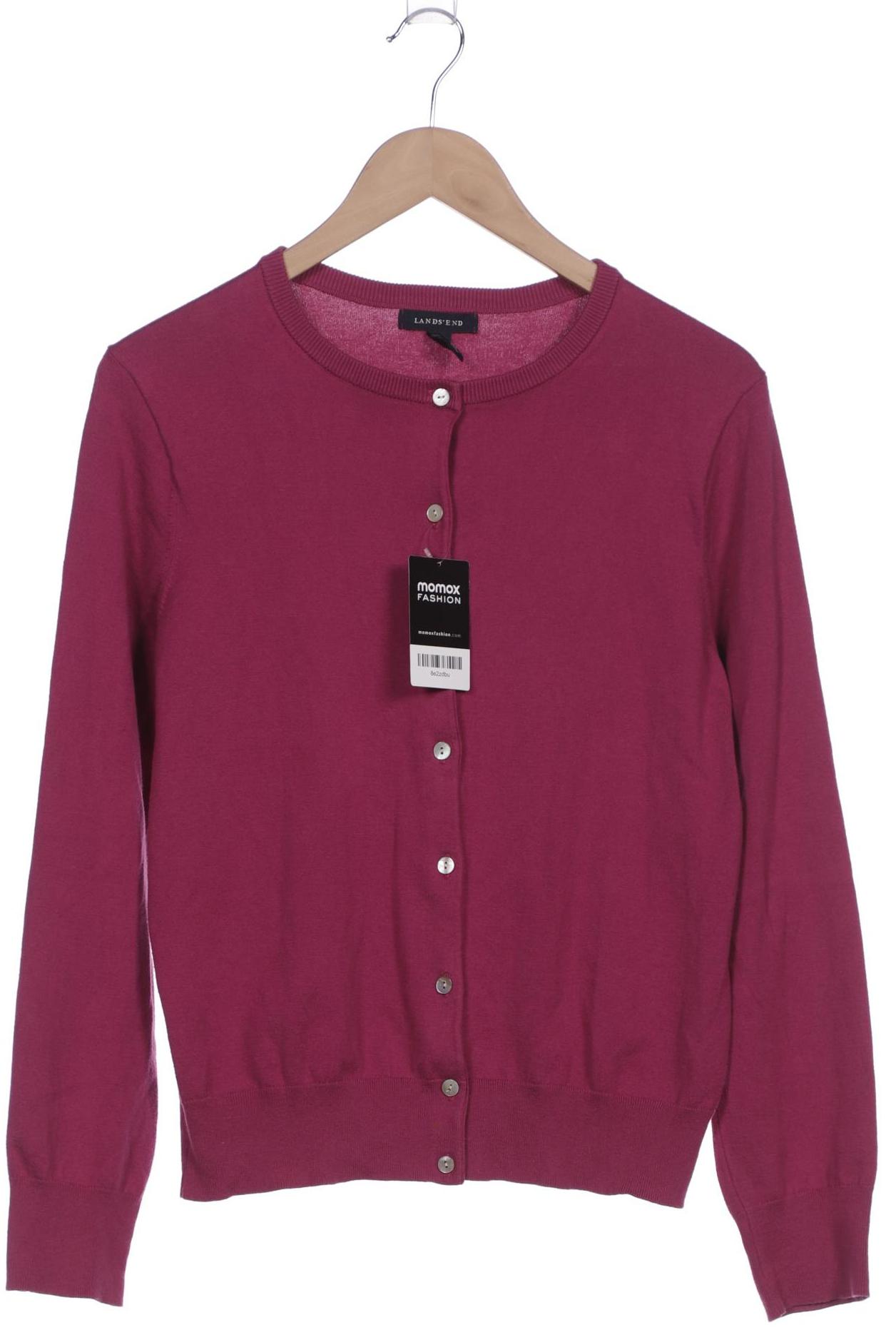 

Lands End Damen Strickjacke, flieder, Gr. 38