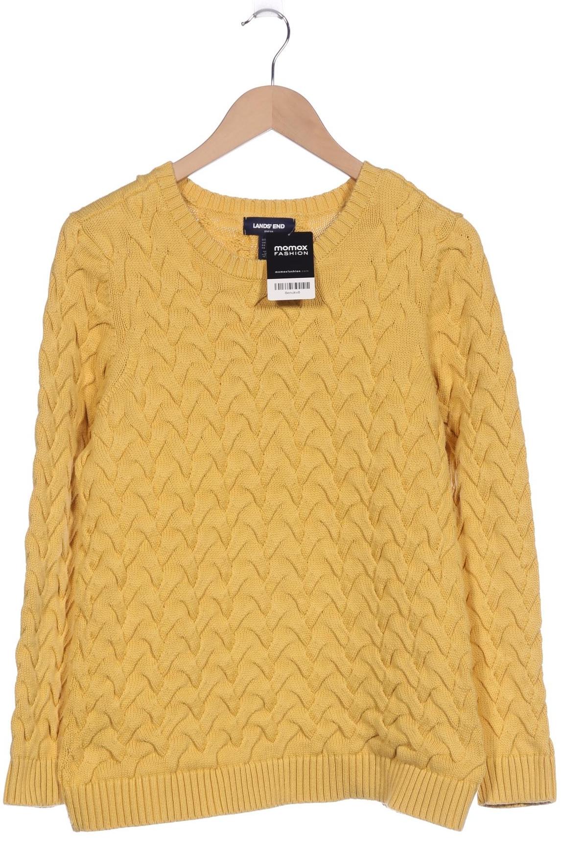 

Lands End Damen Pullover, gelb, Gr. 42