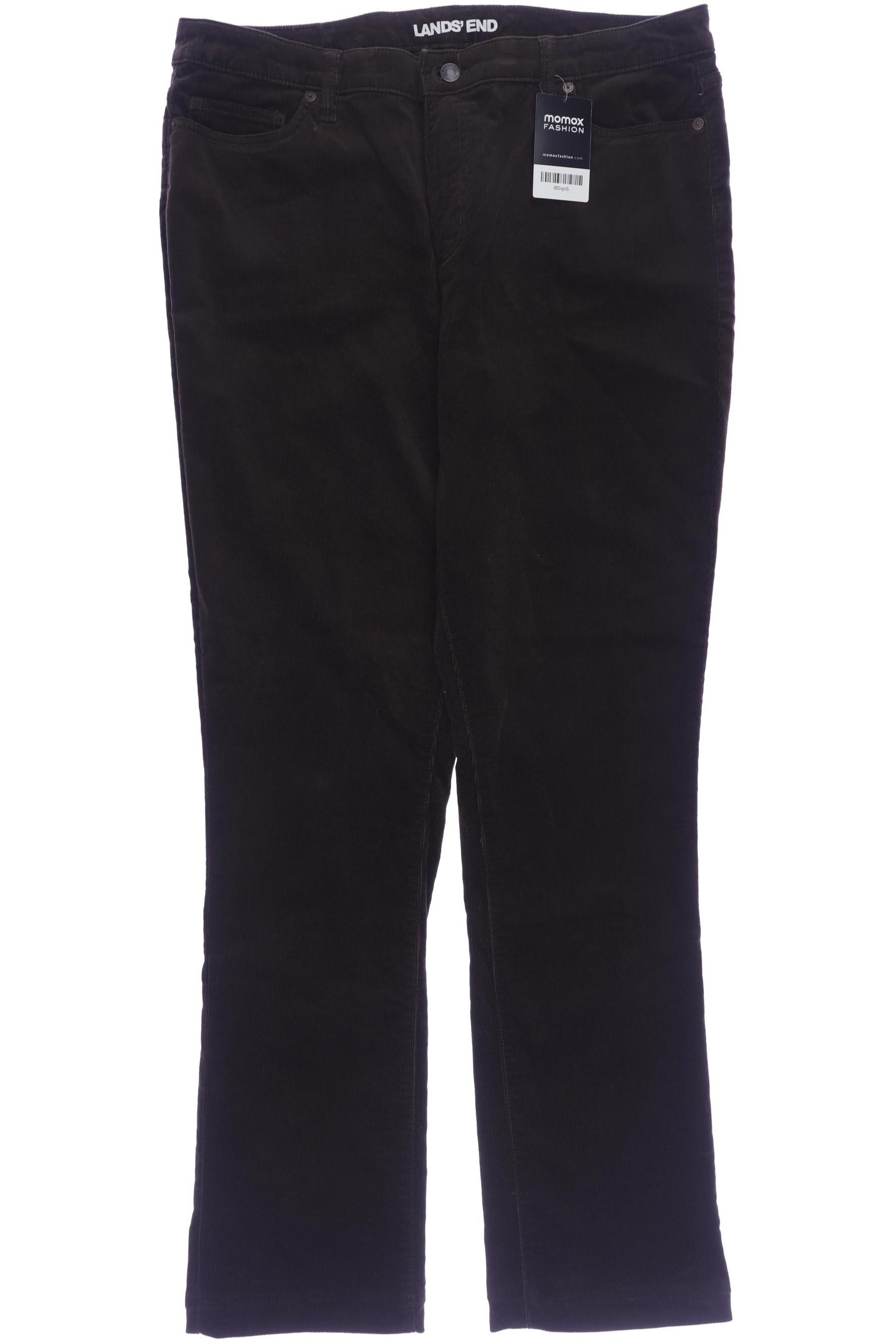 

Lands End Damen Stoffhose, braun, Gr. 46