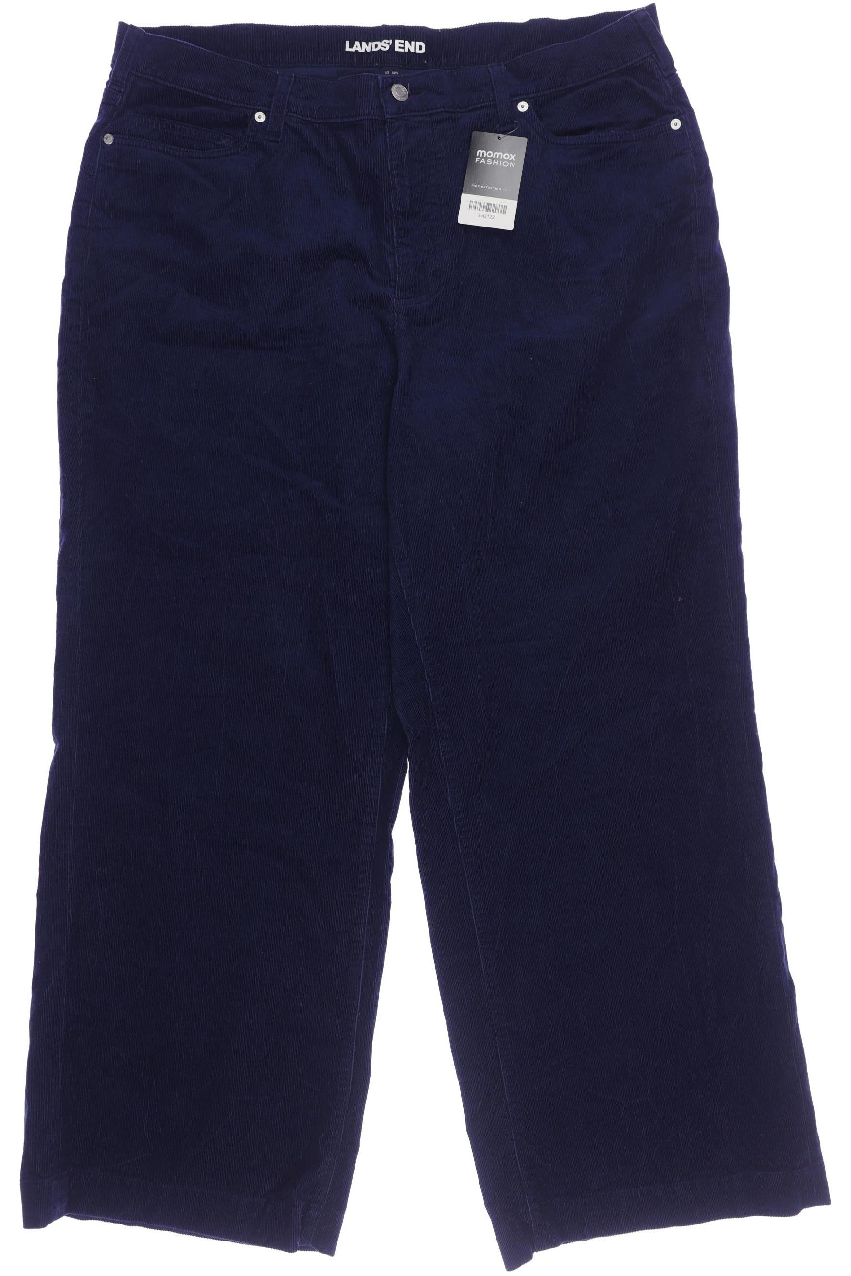 

Lands End Damen Stoffhose, marineblau, Gr. 50