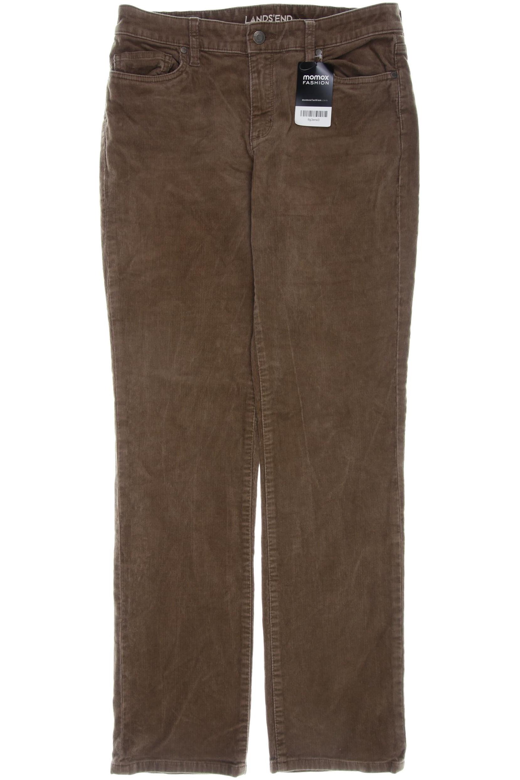 

Lands End Damen Stoffhose, braun, Gr. 38