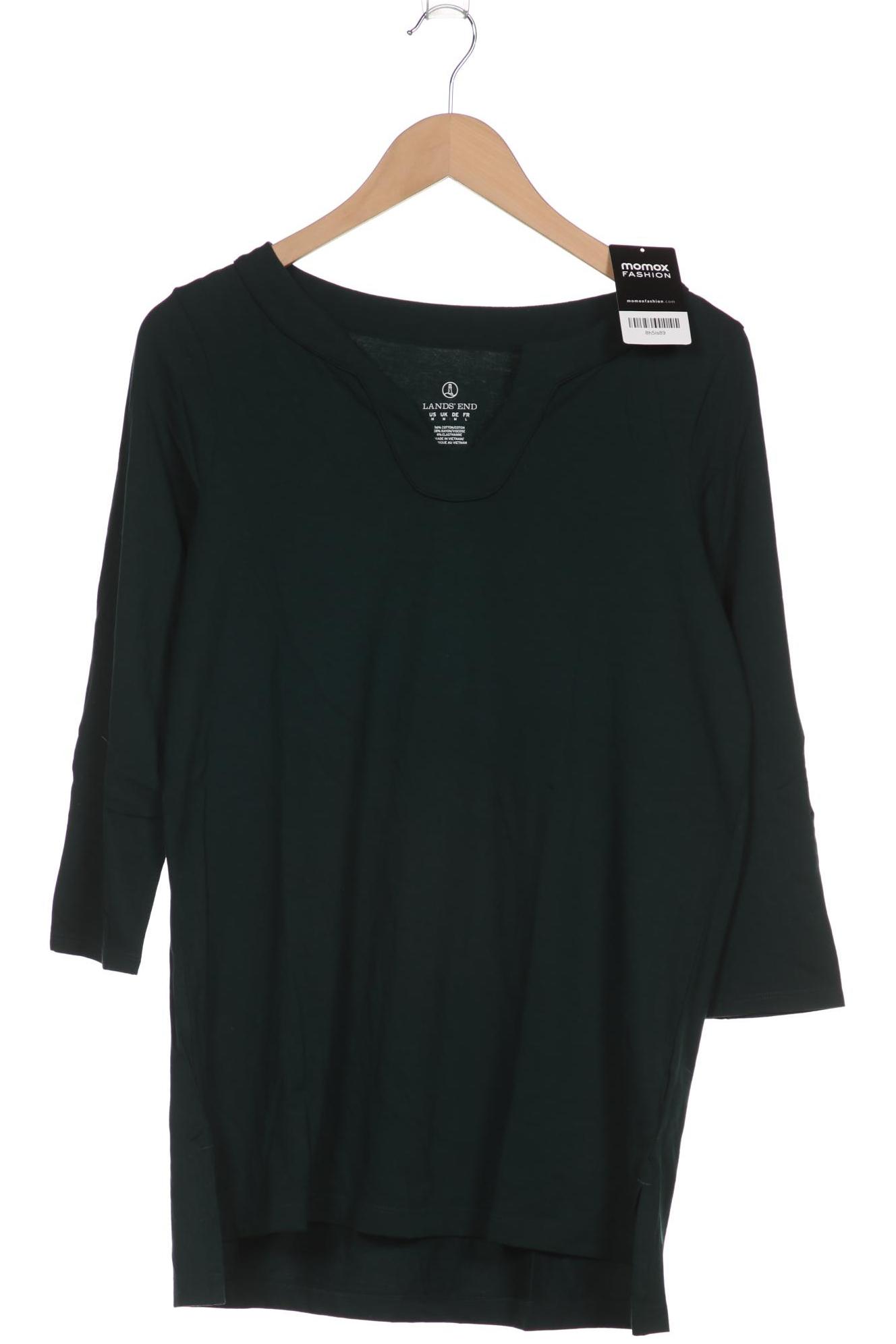 

Lands End Damen Langarmshirt, grün