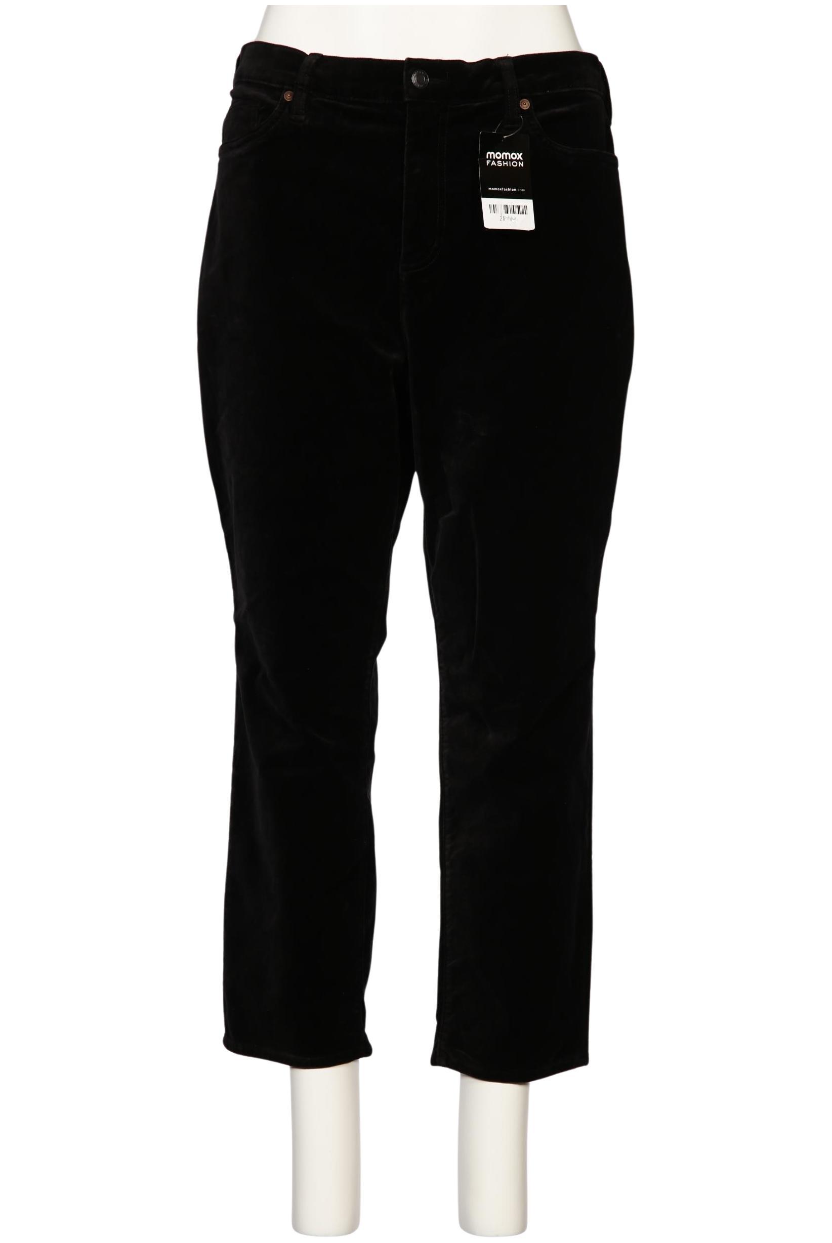 

Lands End Damen Stoffhose, schwarz, Gr. 48