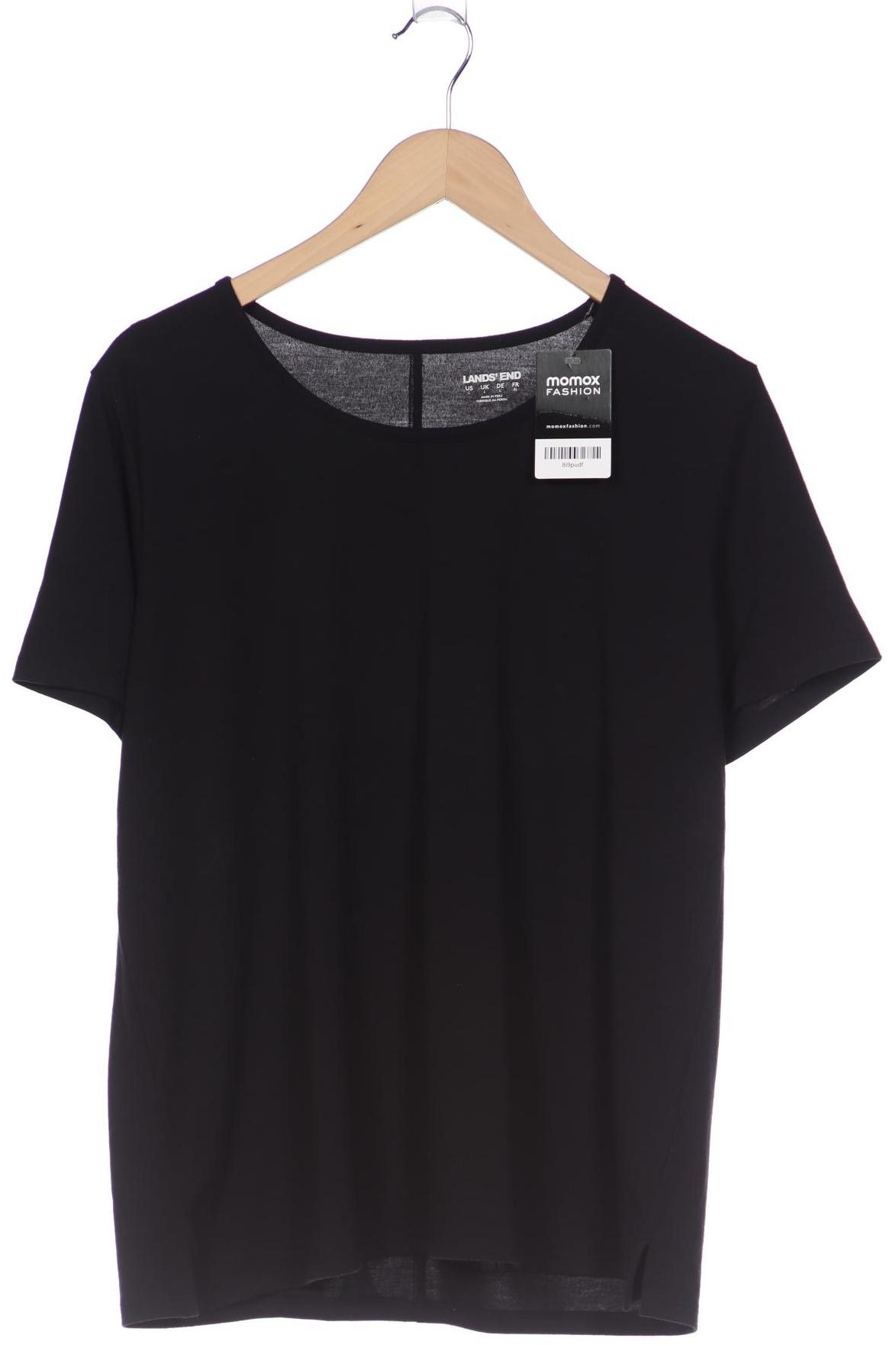 

Lands End Damen T-Shirt, schwarz