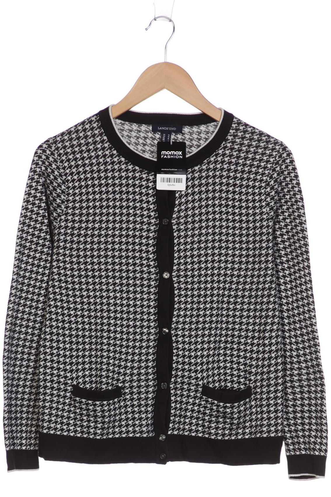 

Lands End Damen Strickjacke, schwarz, Gr. 38