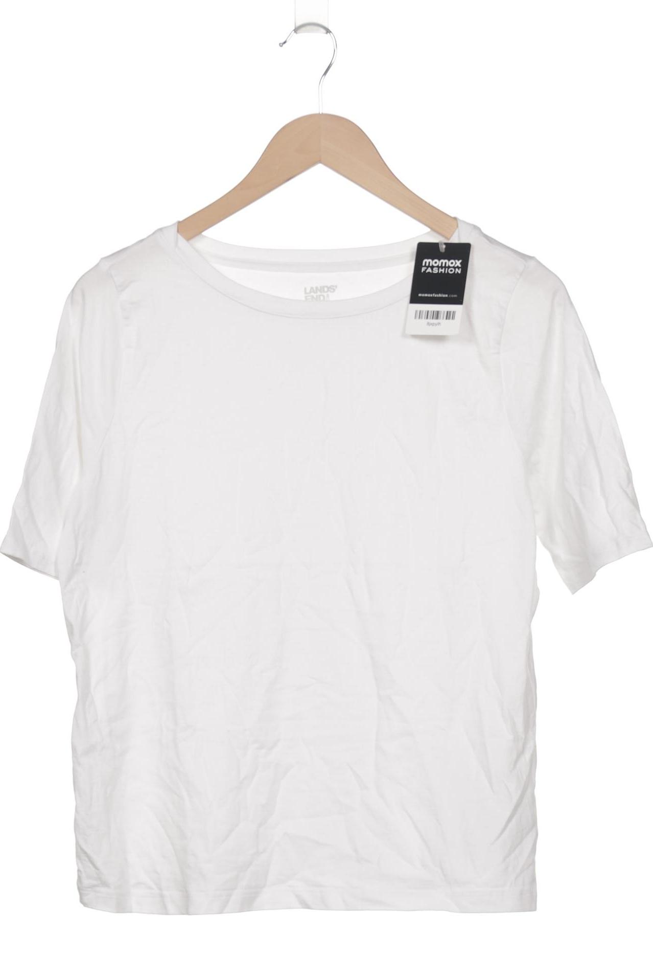 

Lands End Damen T-Shirt, weiß, Gr. 38