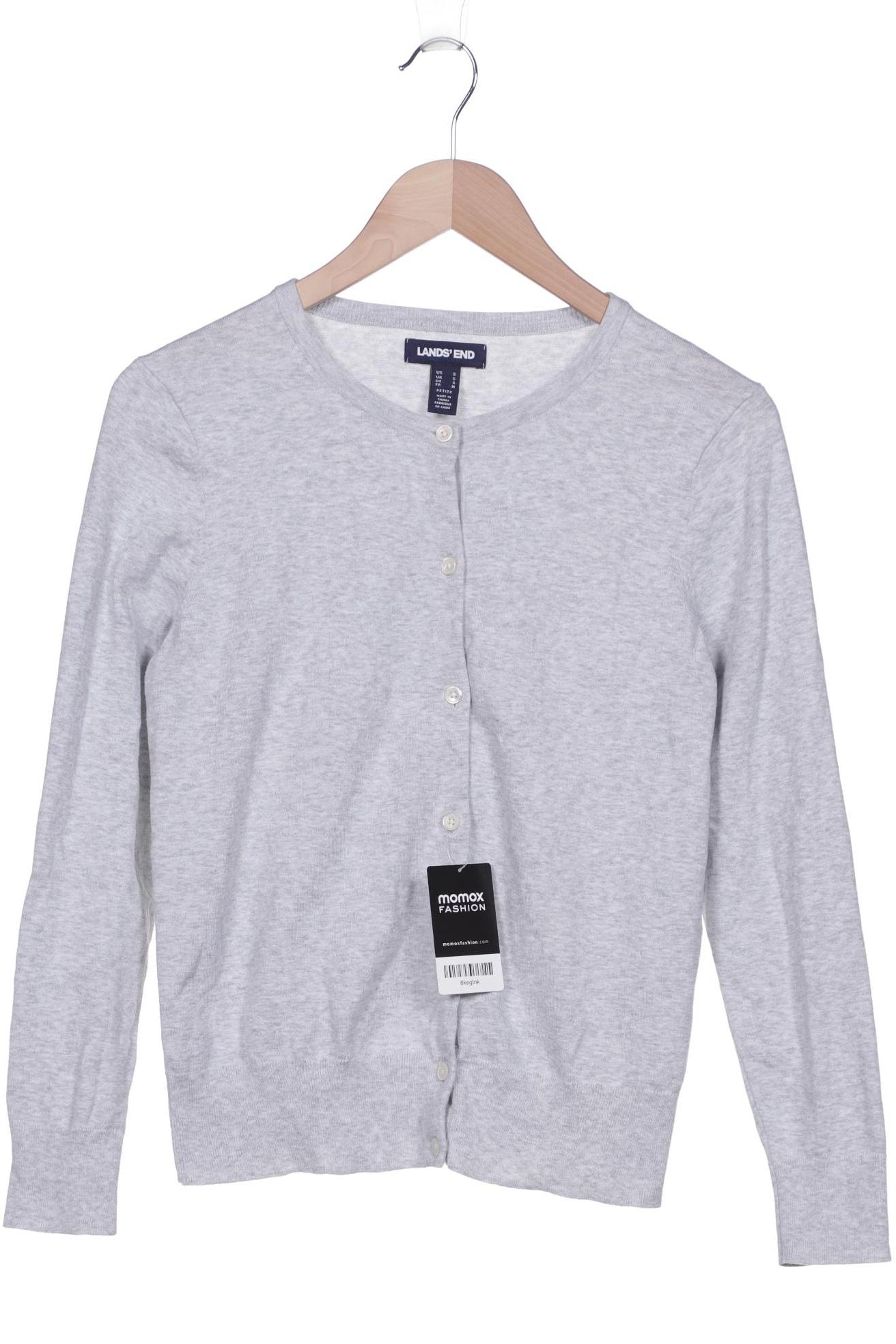 

Lands´End Damen Strickjacke, grau