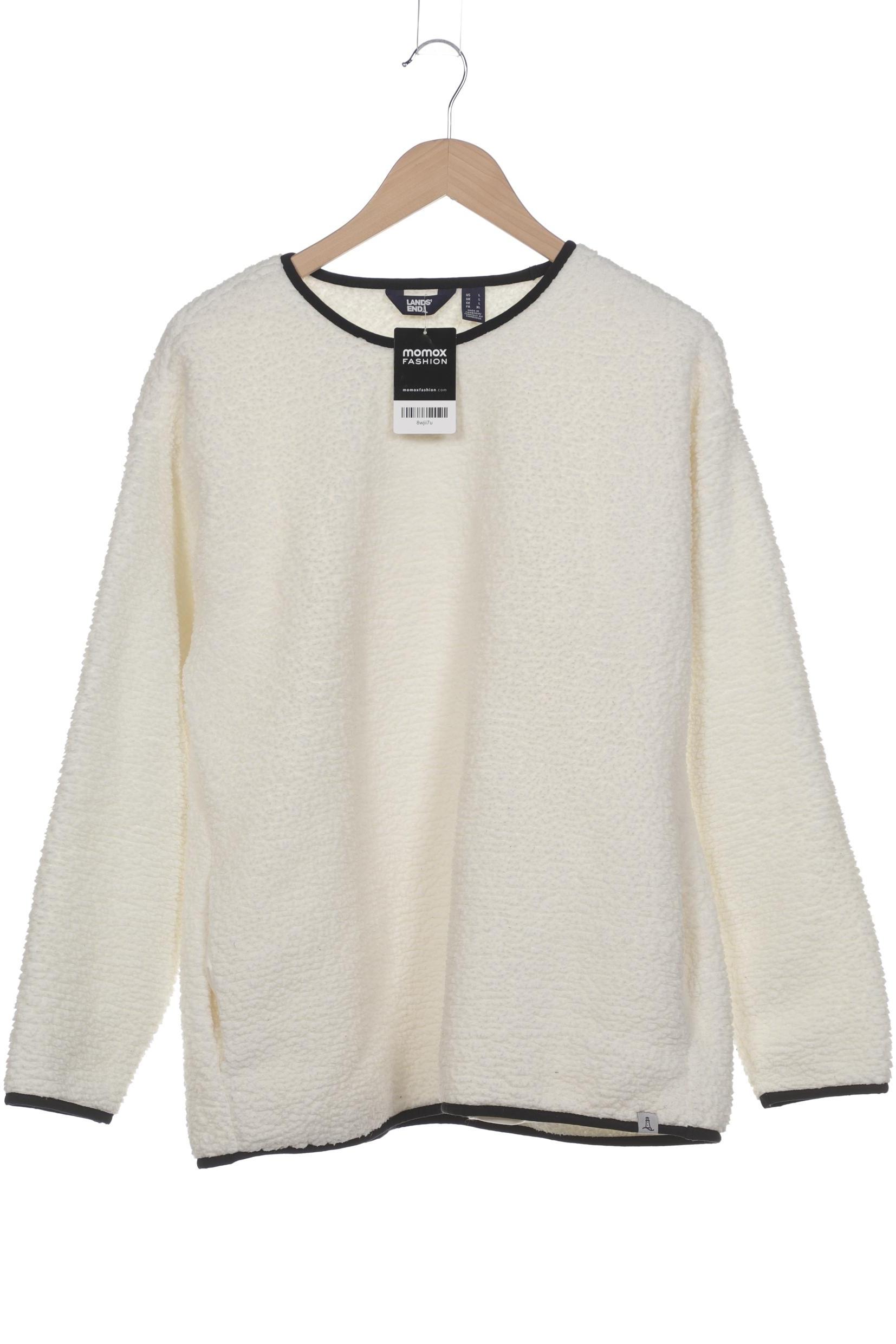 

Lands End Damen Sweatshirt, weiß, Gr. 42