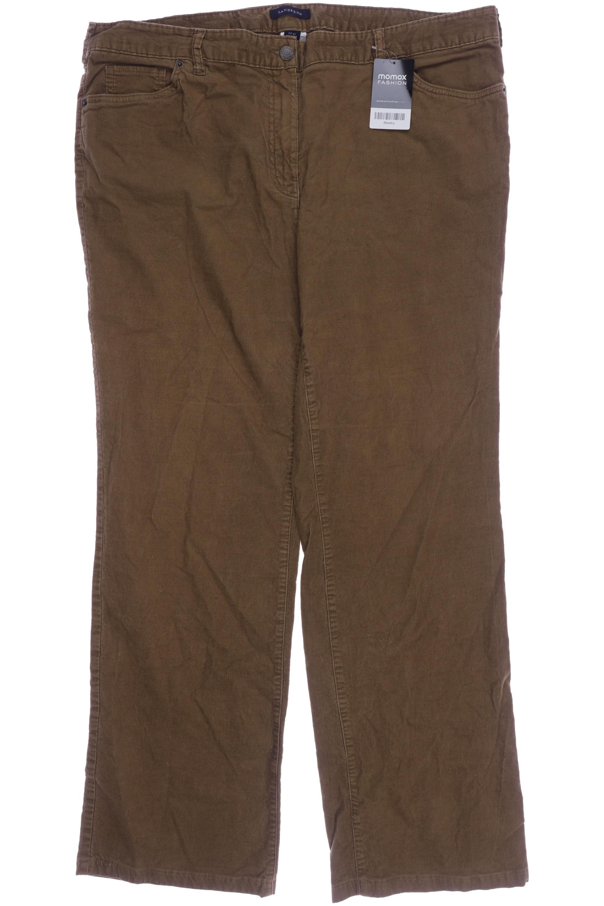 

Lands End Damen Stoffhose, braun, Gr. 50