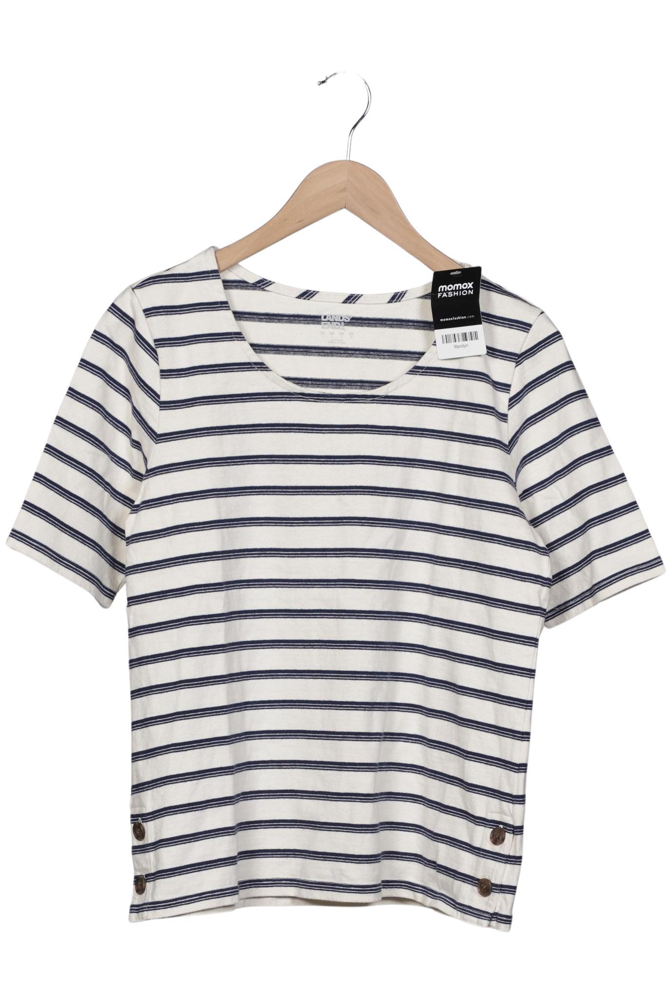

Lands End Damen T-Shirt, beige, Gr. 36