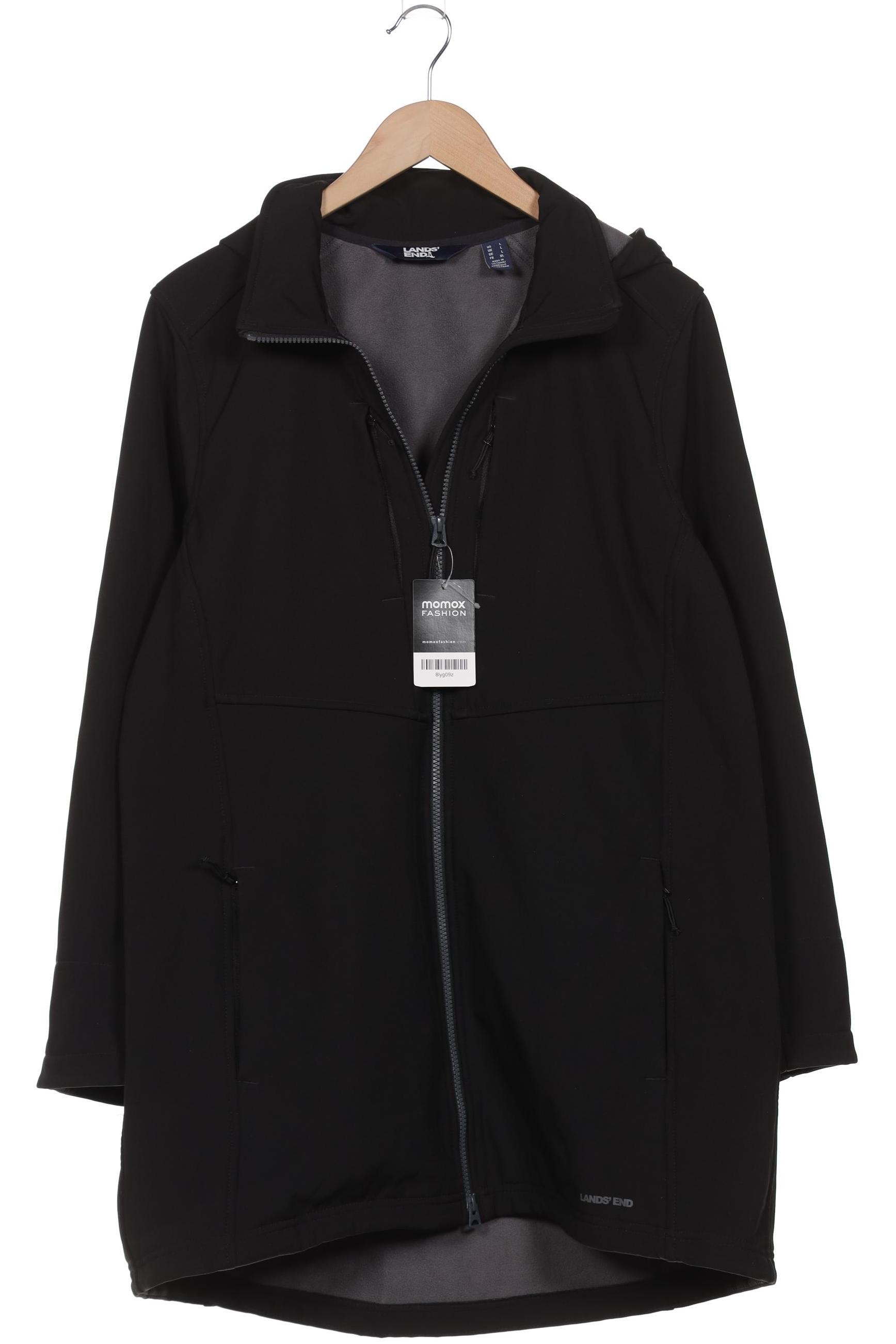 

Lands End Damen Mantel, schwarz, Gr. 42