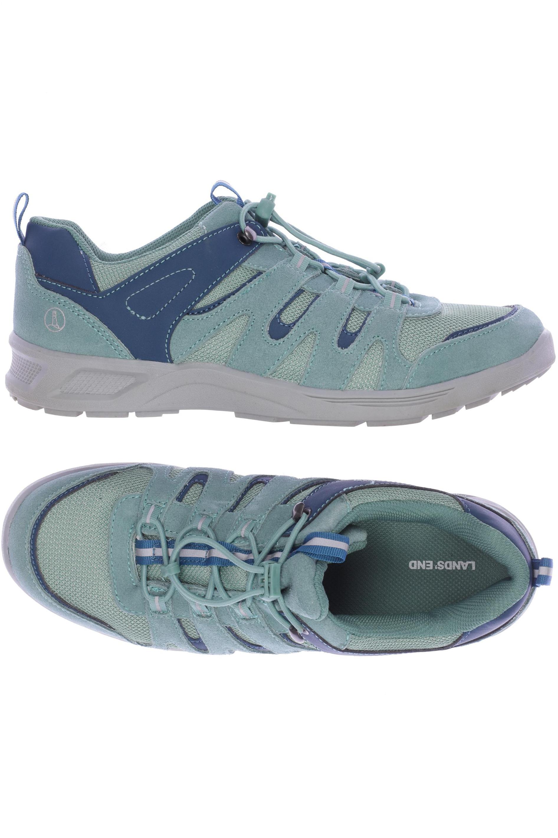 

Lands End Damen Sneakers, türkis, Gr. 40